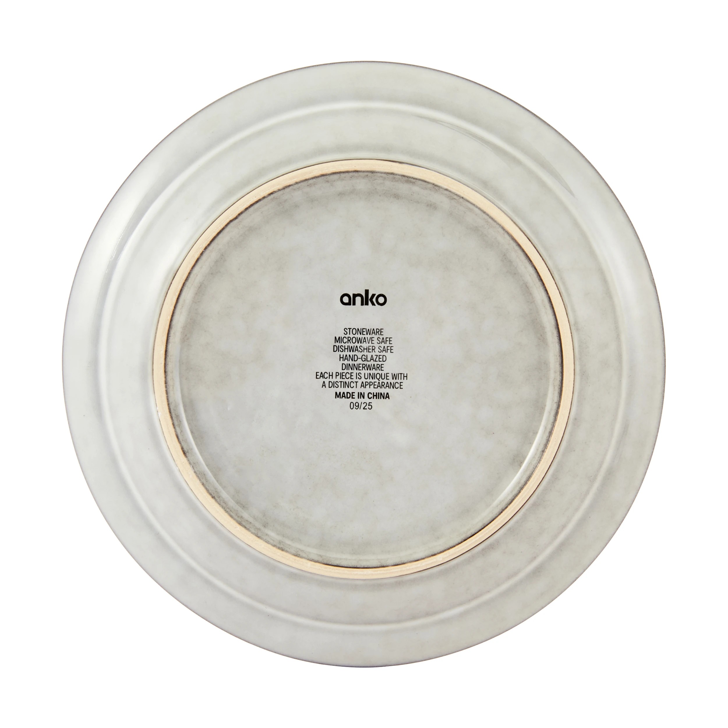 4 Grey Rim Side Plate, 4 of 4