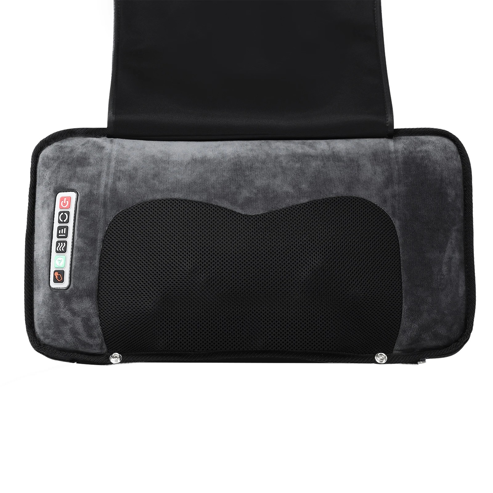 4 HOMASA Heated Massage Mat Full Body Vibration Electric Heating Pad Shiatsu Neck Shoulder Leg Massager 10 Motors, 4 of 4