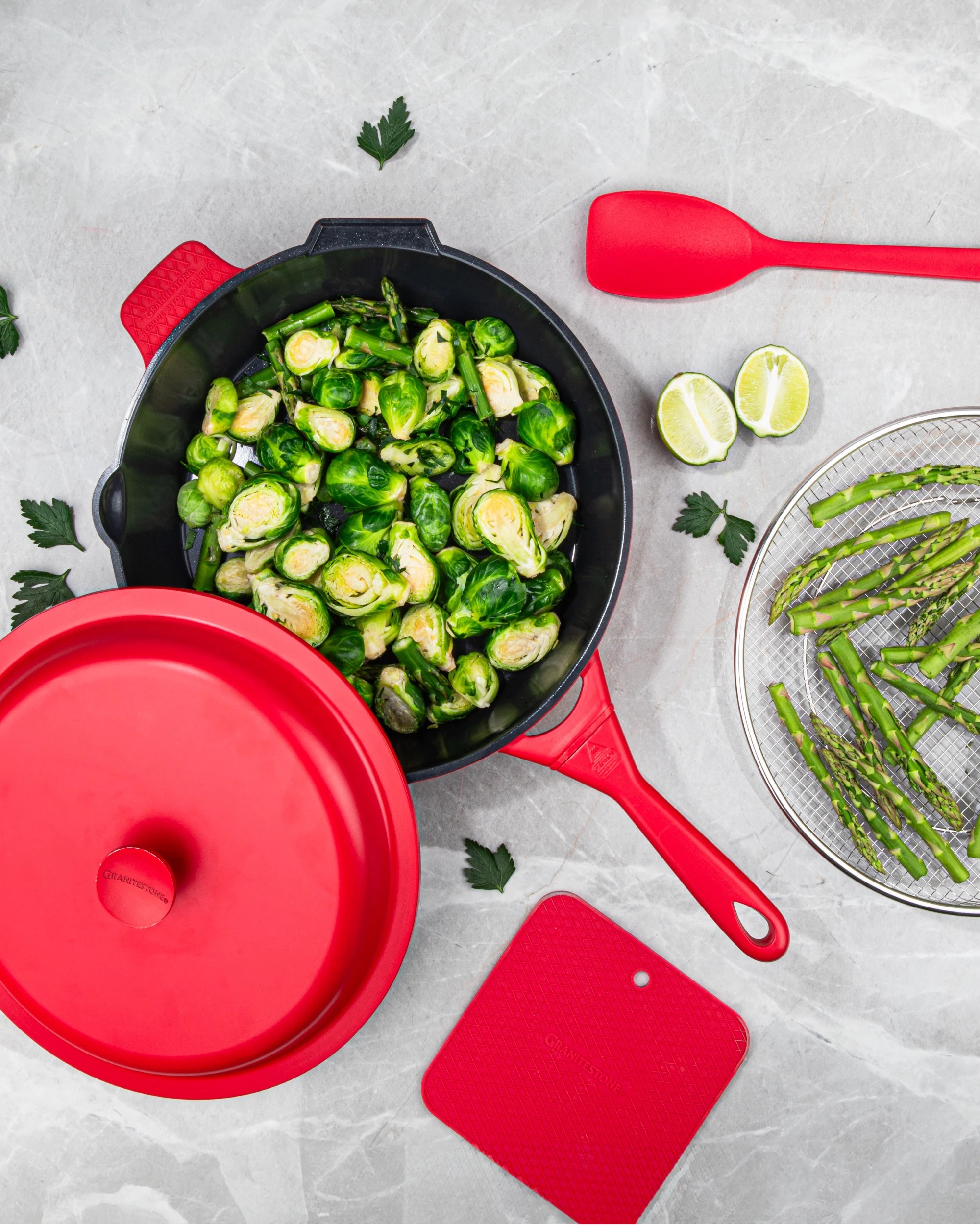 2 Global Shop Direct Zuka Pan Versatile 10-in-1 Non-Stick Pan 30cm, 2 of 8