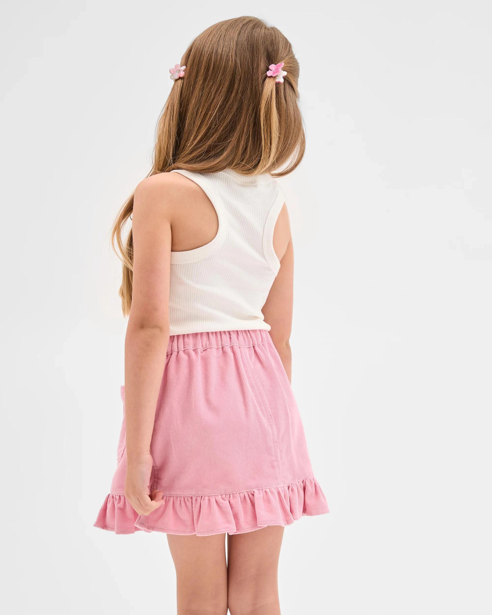 4 Target Kids Australian Cotton Corduroy Skirt PINK, 4 of 7