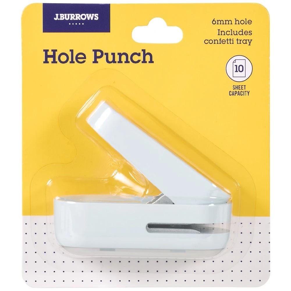 2 J.Burrows 1 Hole Punch Blue, 2 of 3