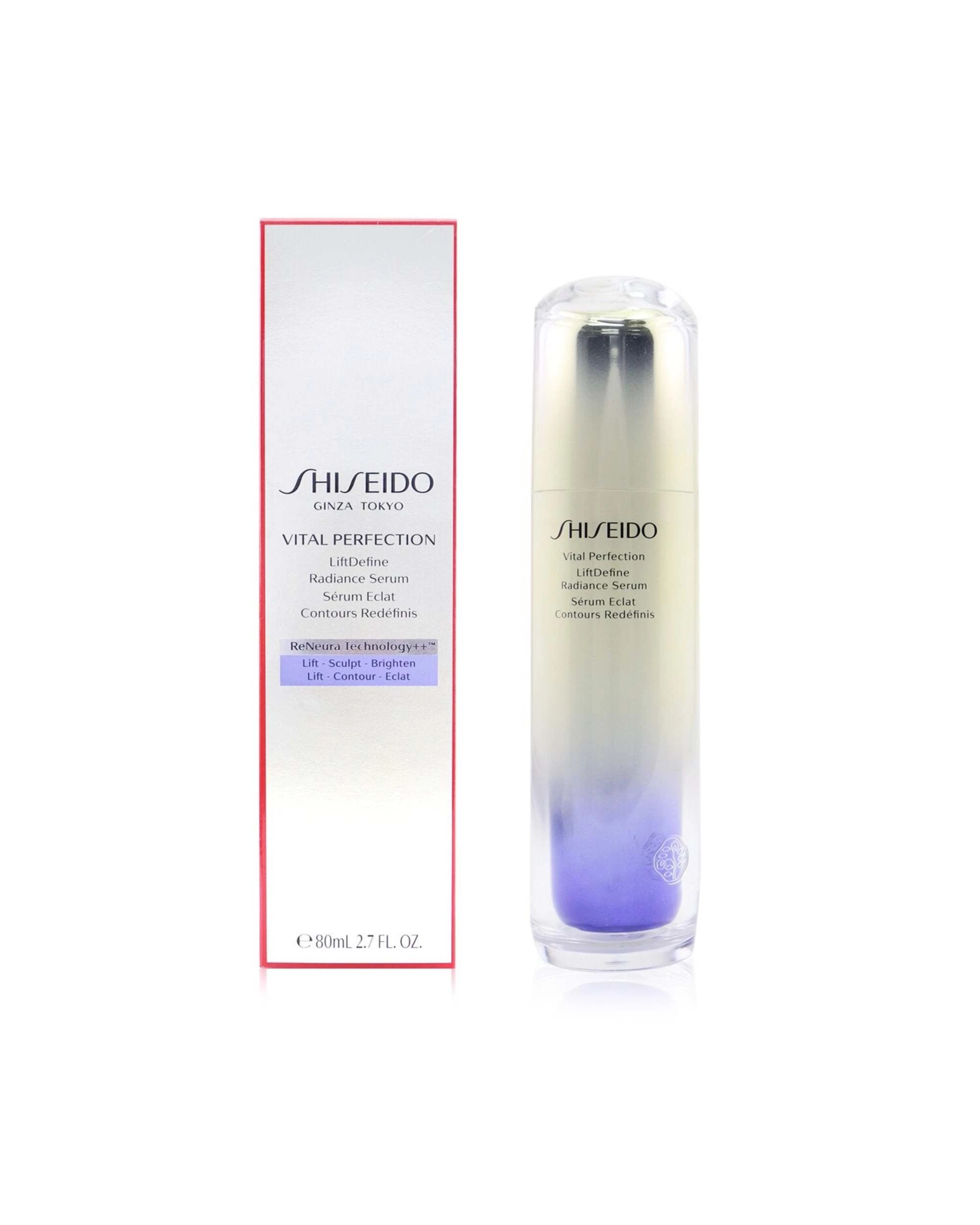 2 Shiseido Vital Perfection LiftDefine Radiance Serum  80ml/2.7oz, 2 of 4