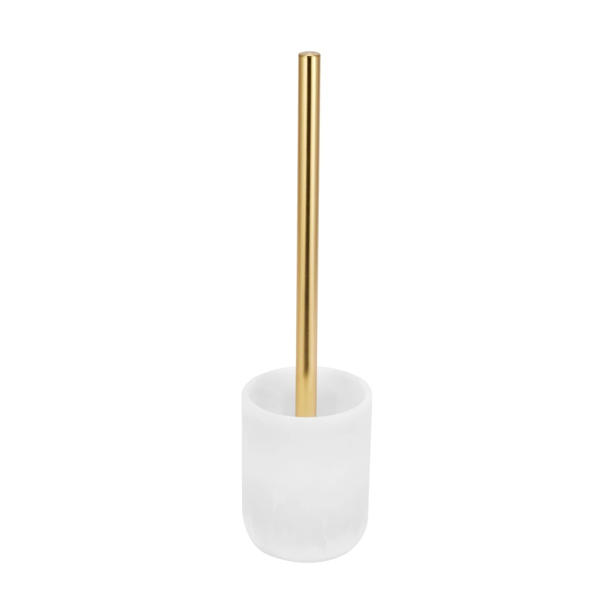 3 White Resin Toilet Brush, 3 of 9