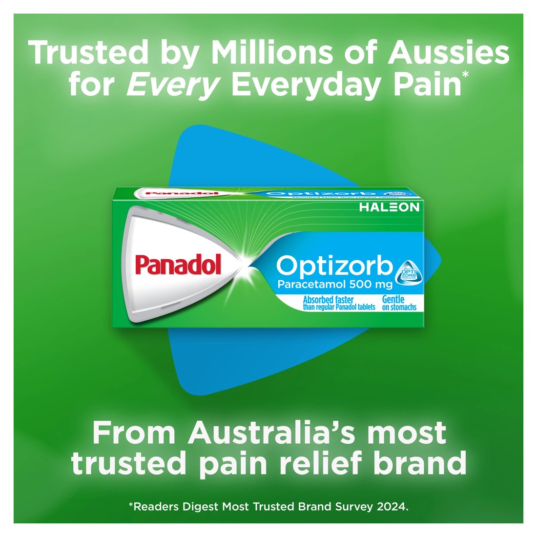 10 16 Pack Panadol Optizorb Paracetamol 500mg, 10 of 10