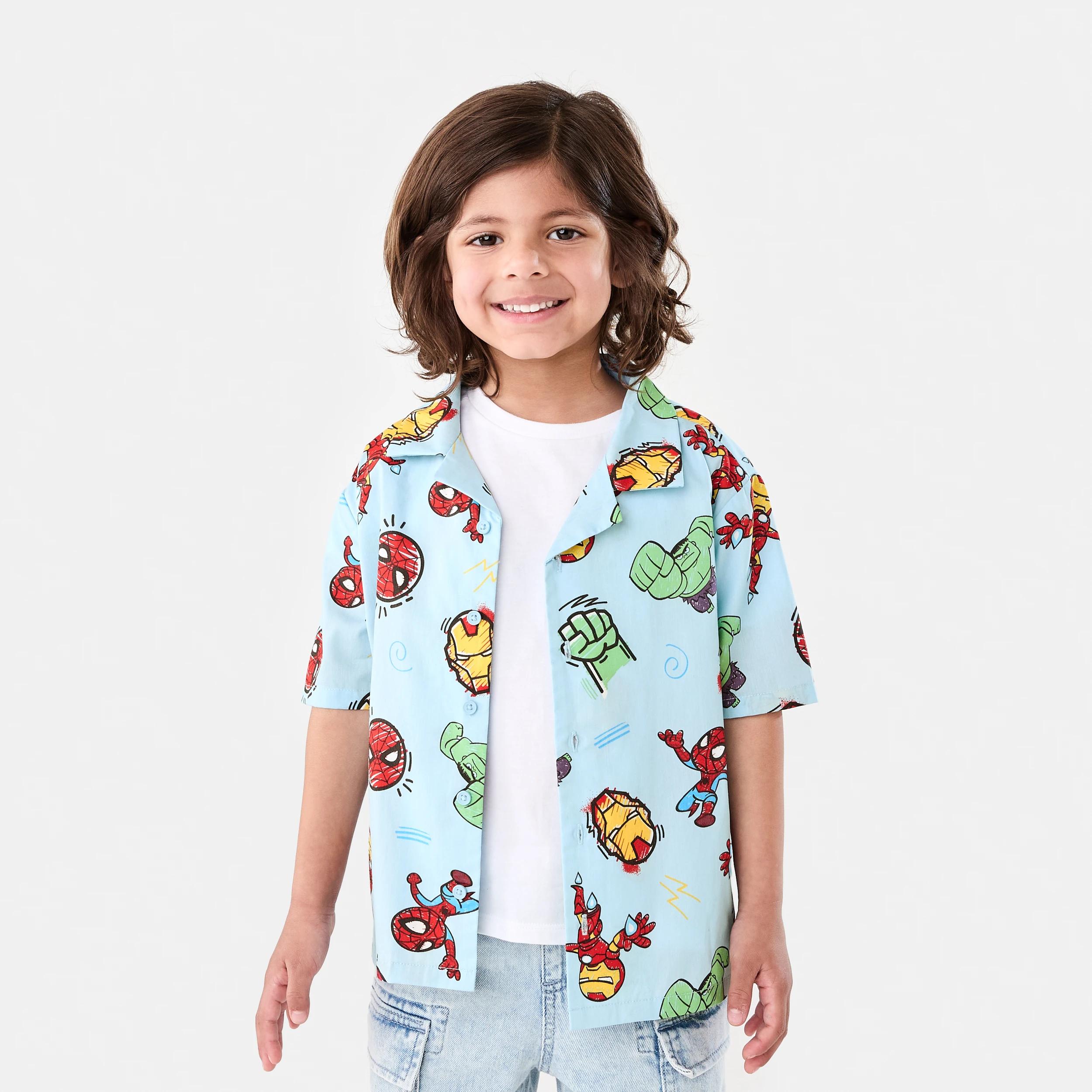 1 Spider-Man and Friends License All Over Print Shirt Marvel, 1 of 8