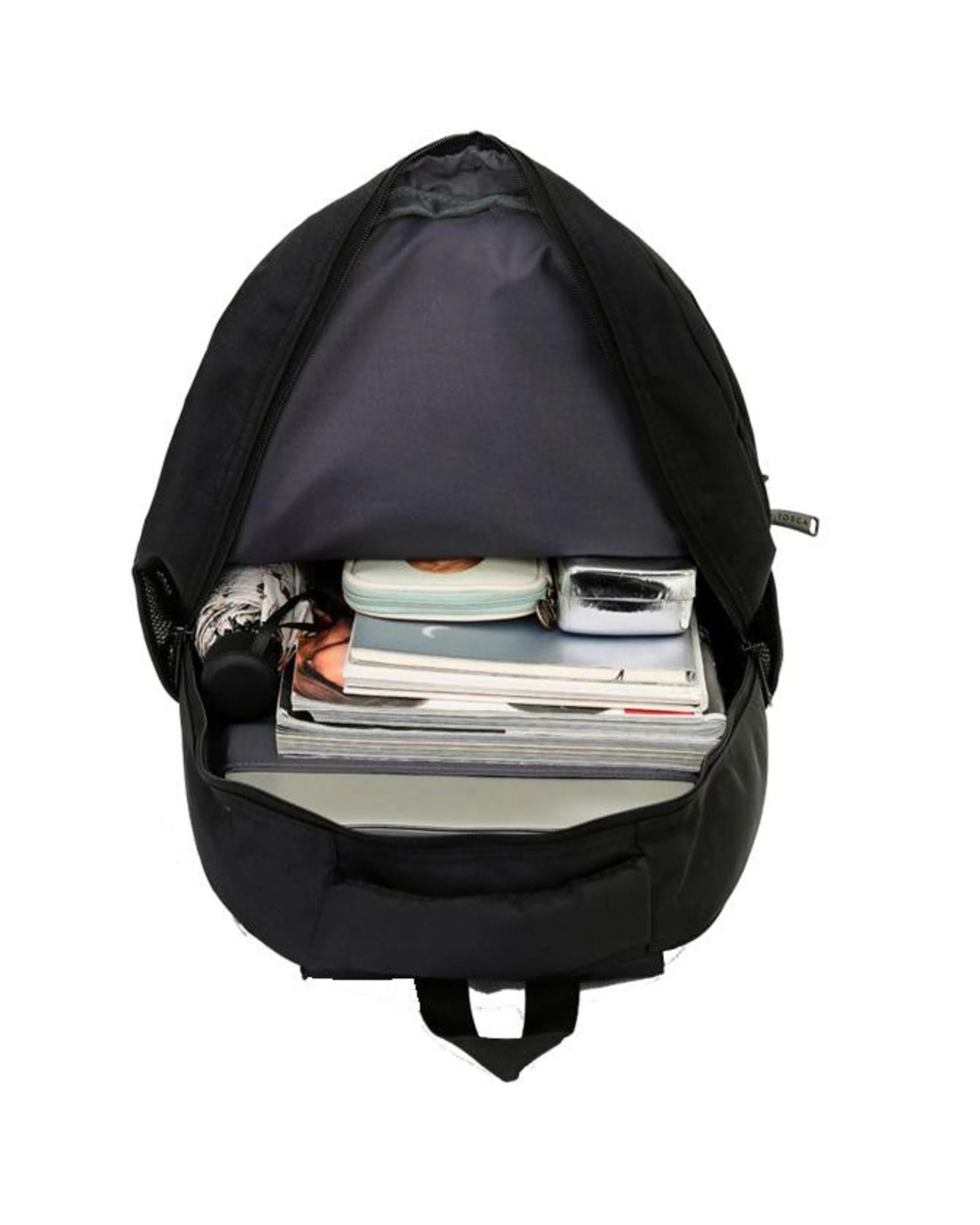 2 Tosca 48Cm Adult Shoulder Padded Backpack - Black, 2 of 2