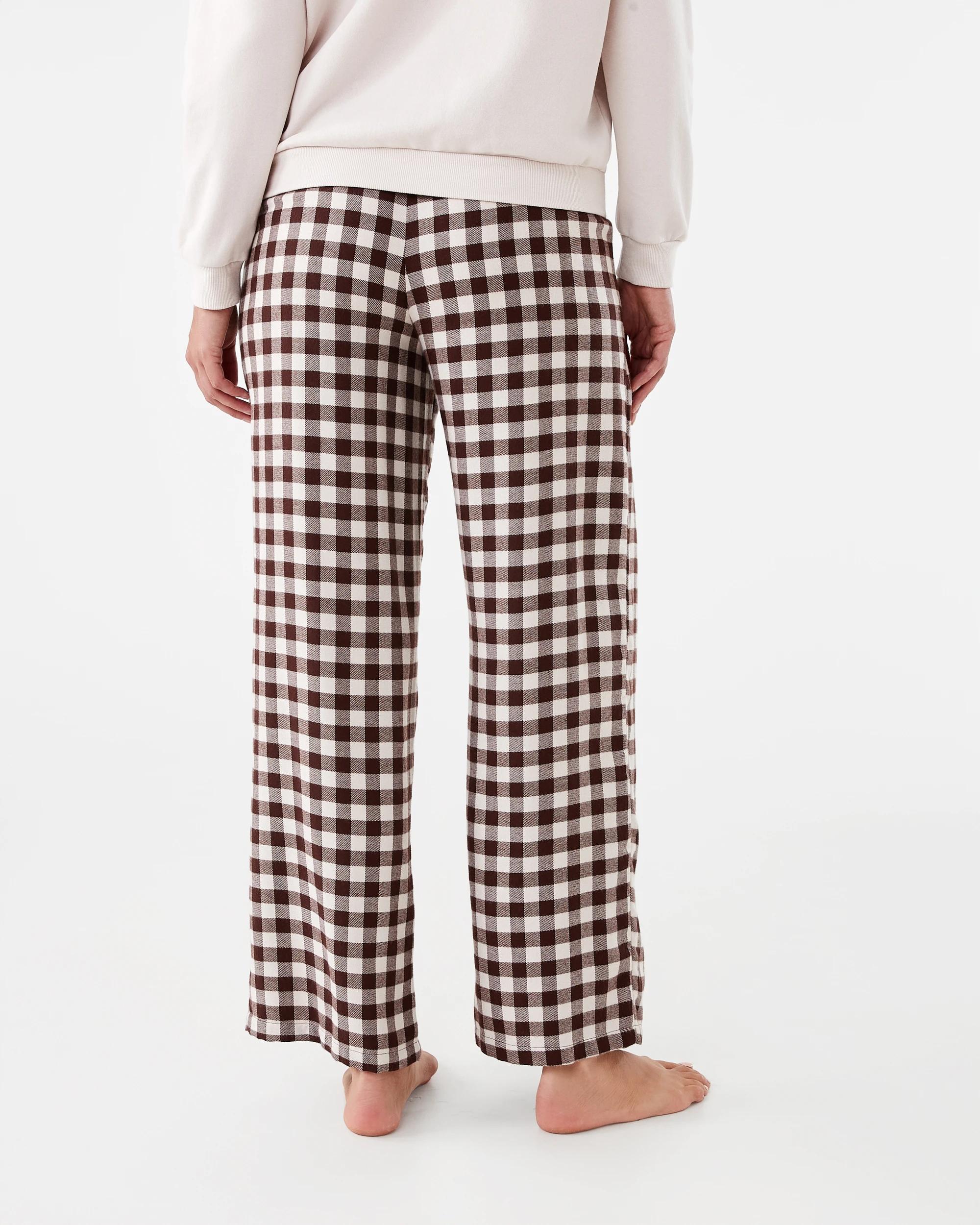 7 Sweat Top and Flannel Pants Pyjama Set Snug Club, 7 of 10