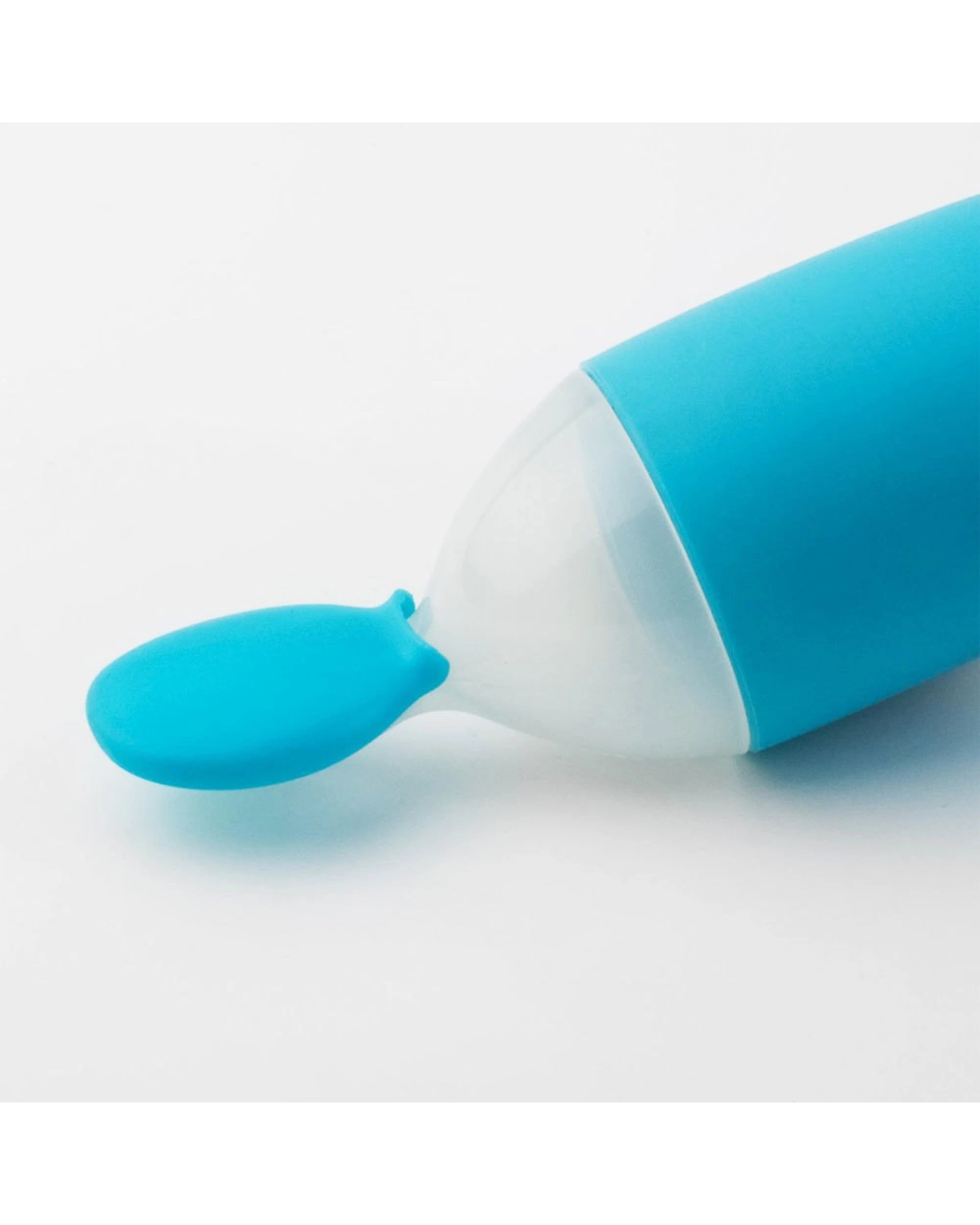2 BOON Squirt Silicone Baby Food Dispensing Spoon 2PK - Blue, 2 of 5