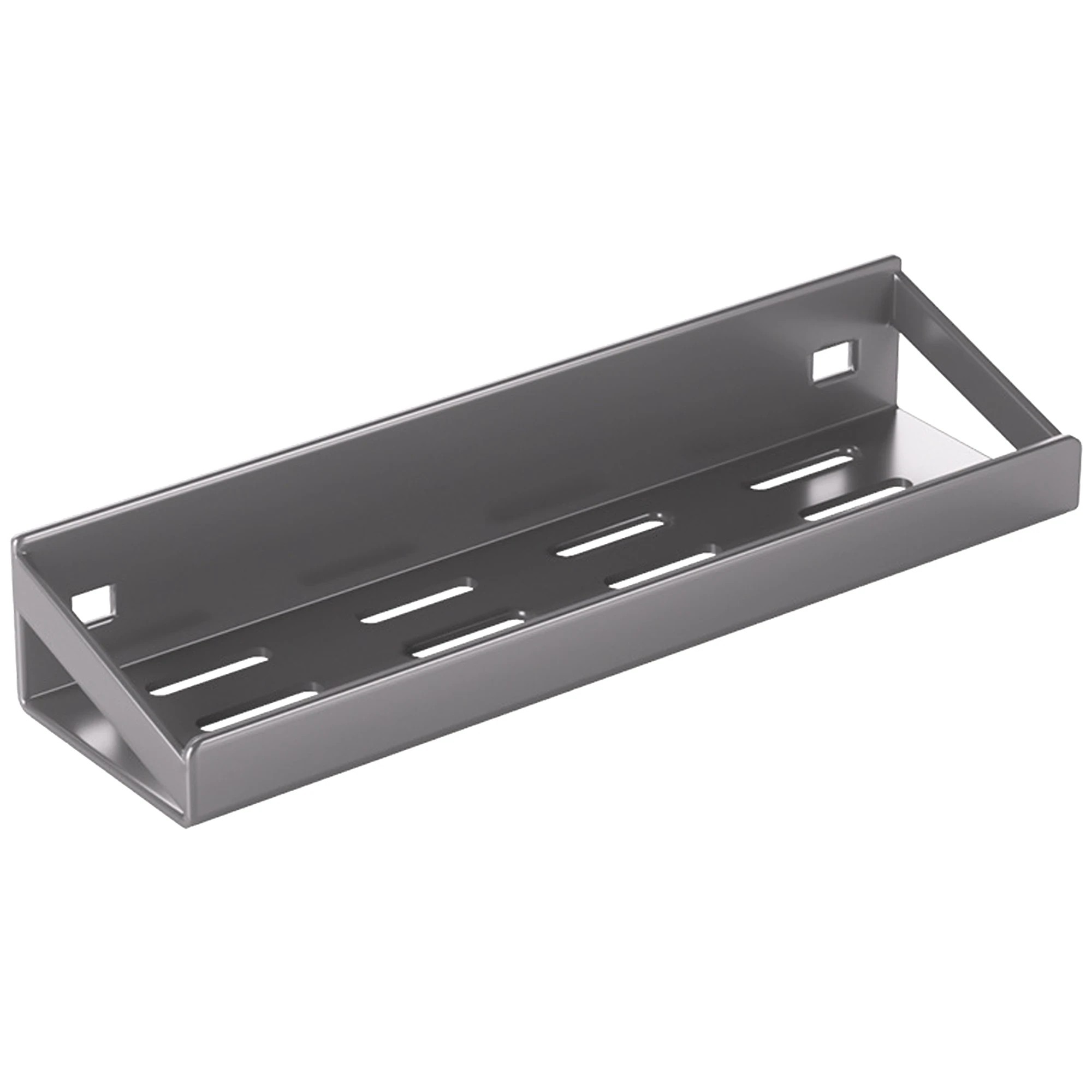 1 TODO Floating Spice Rack Shelf Wall Mounted Condiment Stand Storage Shelve Organizer 30 x 10 cm - Grey - Grey, 1 of 5