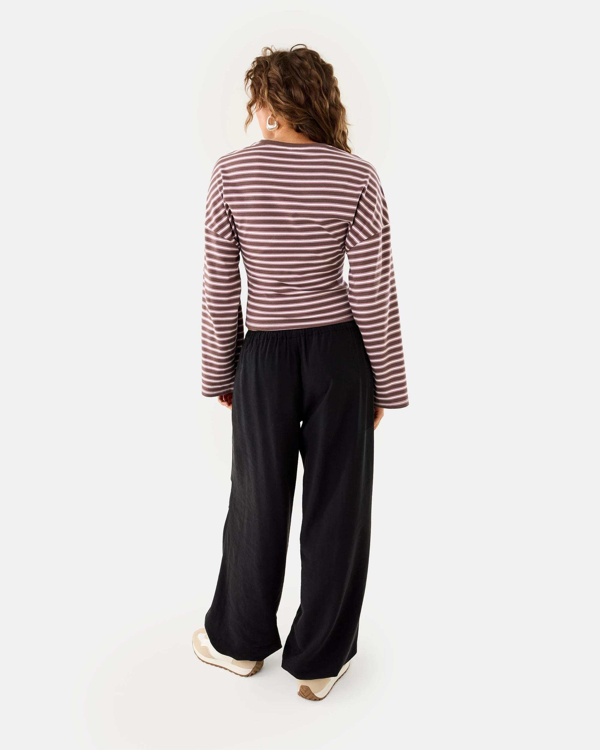 6 Long Sleeve Fitted Top Mauvorch, 6 of 9