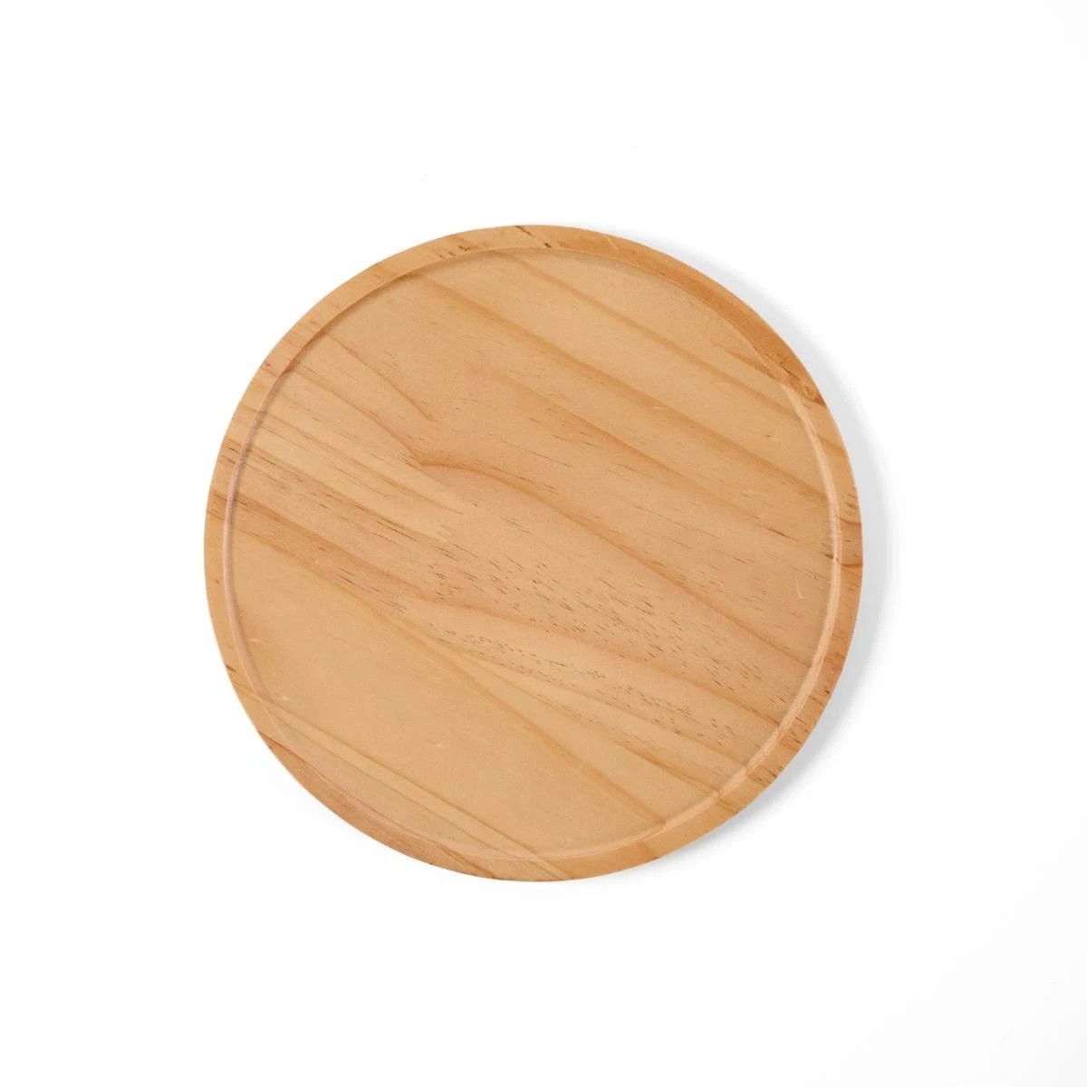 8 3 Piece Metal and Wood Fruit Bowl - Green, 8 of 9