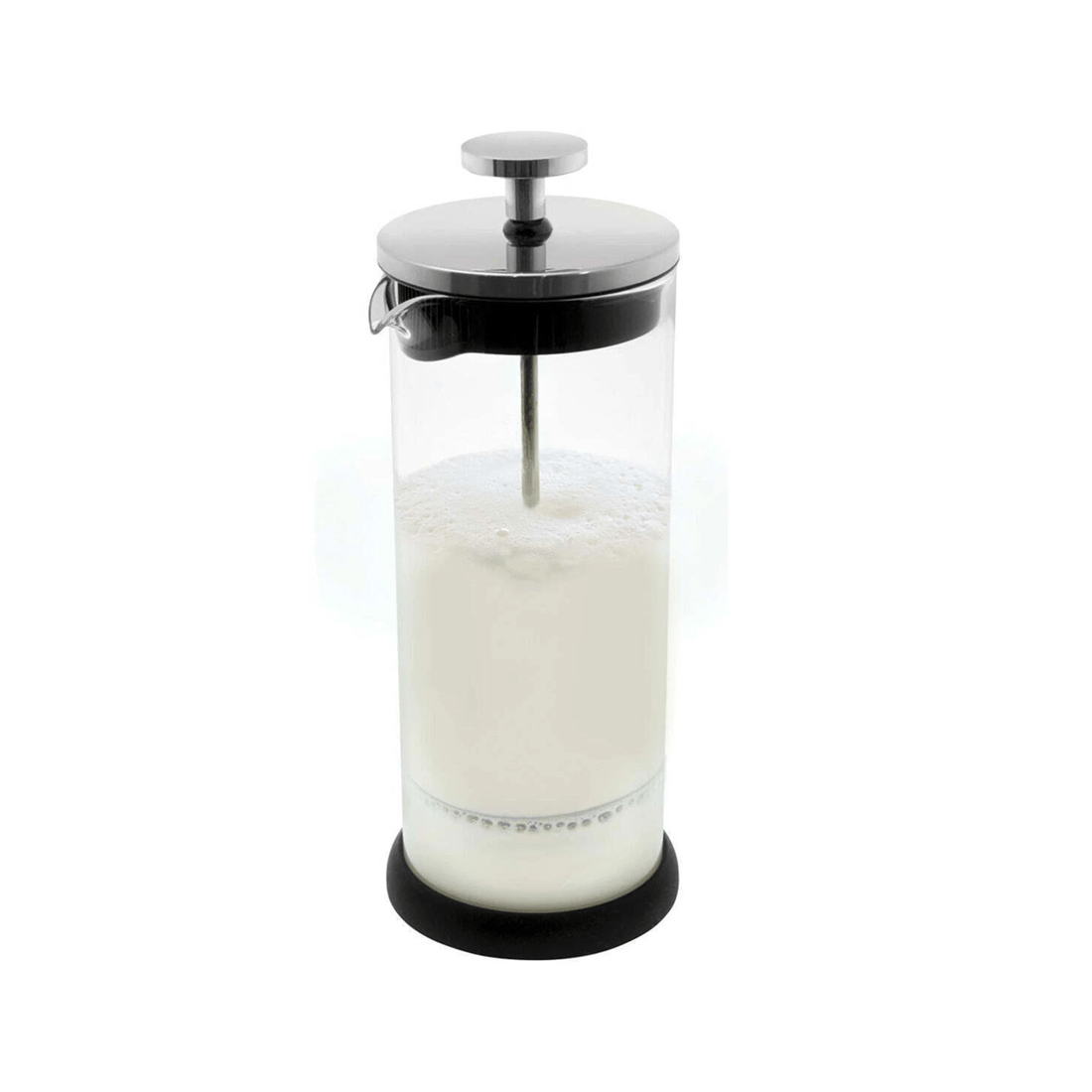 2 Avanti Glass 500ml Borosilicate Milk Frother With Easy Pour Drip Spout
 - Plain, 2 of 3