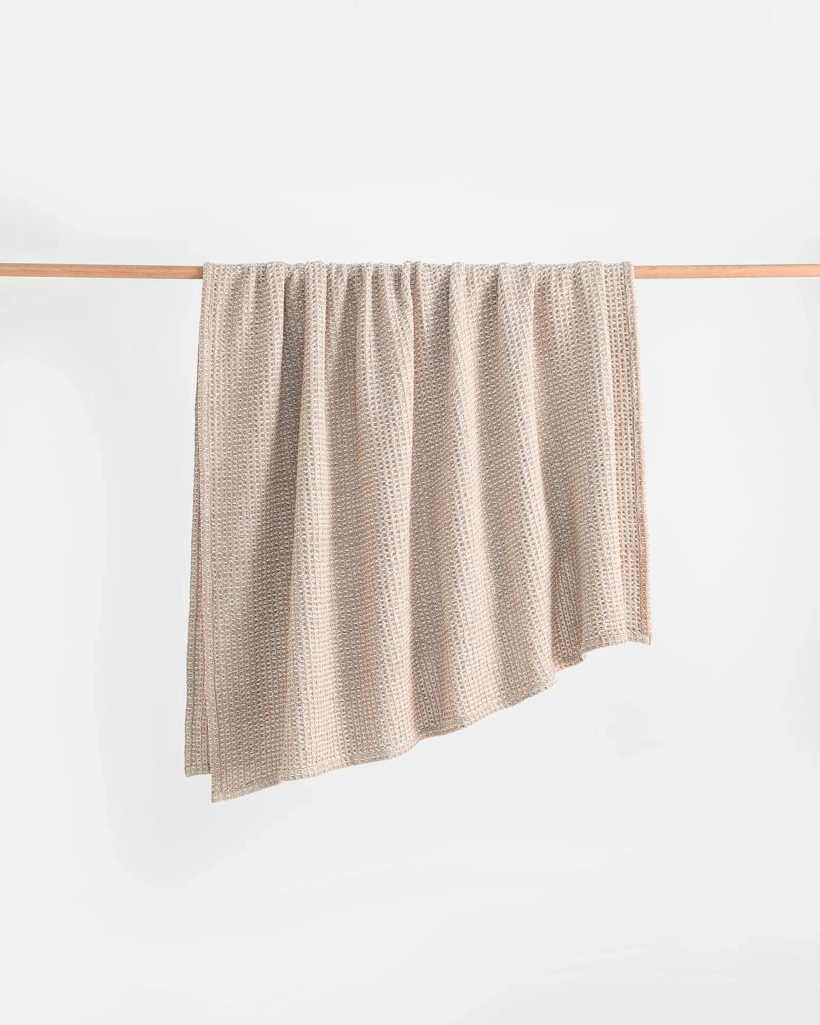 4 Target Yarn Dyed Waffle Blanket - Single Bed - Natural, 4 of 4