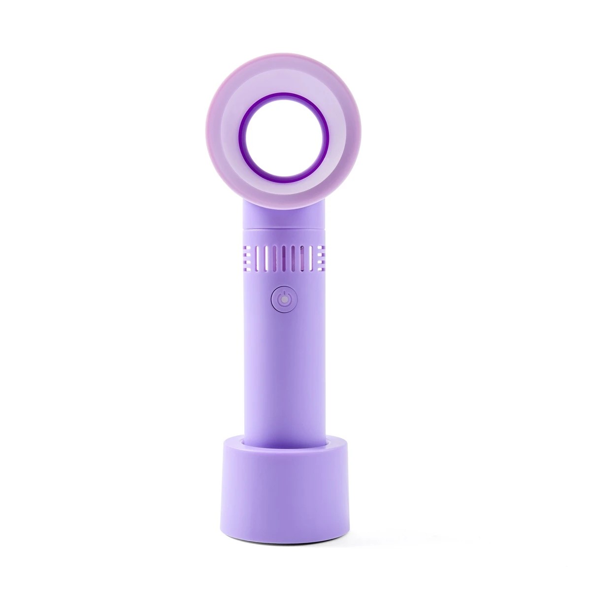 5 Bladeless Portable Handheld Fan - Purple, 5 of 10