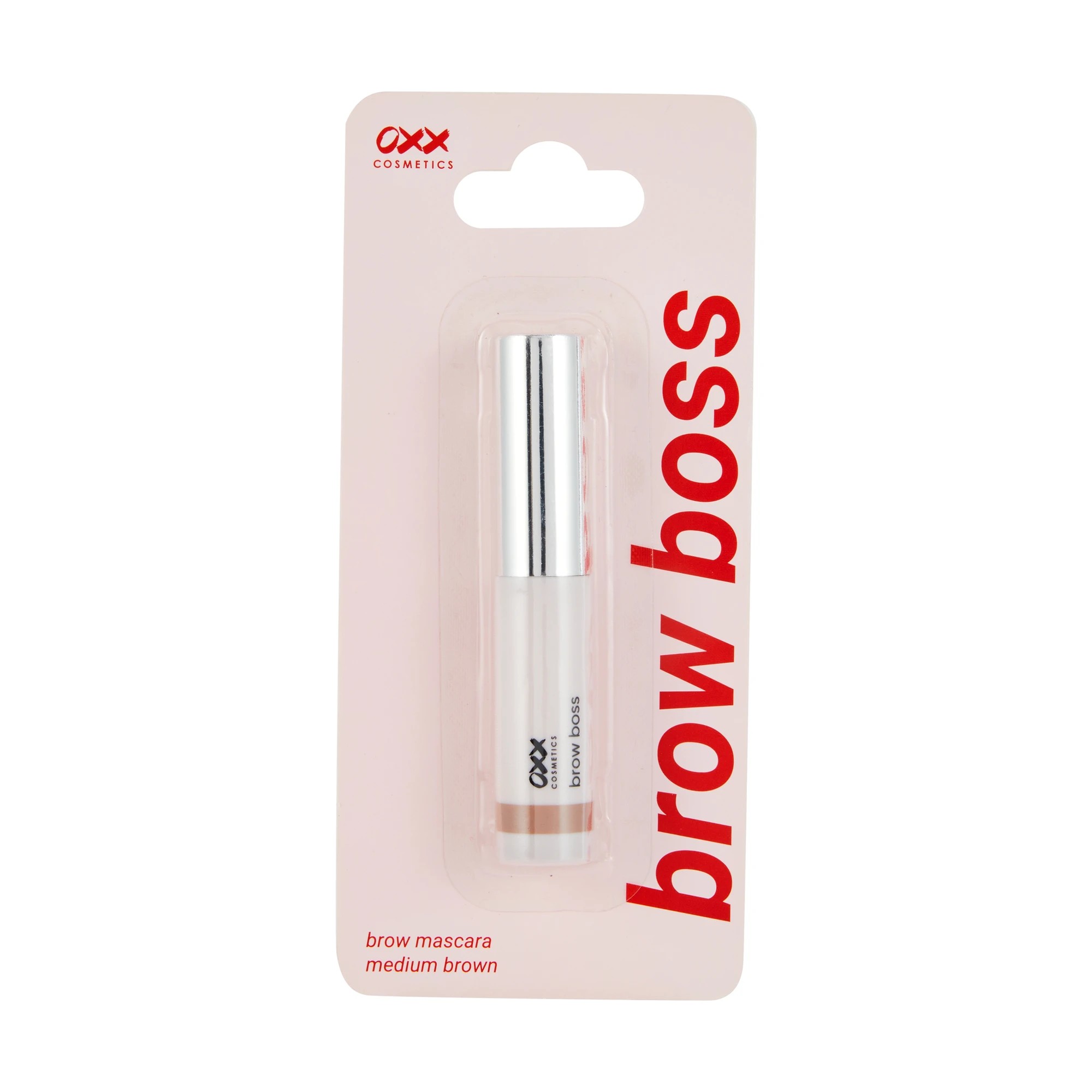 1 OXX Cosmetics Brow Boss Brow Mascara - Medium Brown, 1 of 8