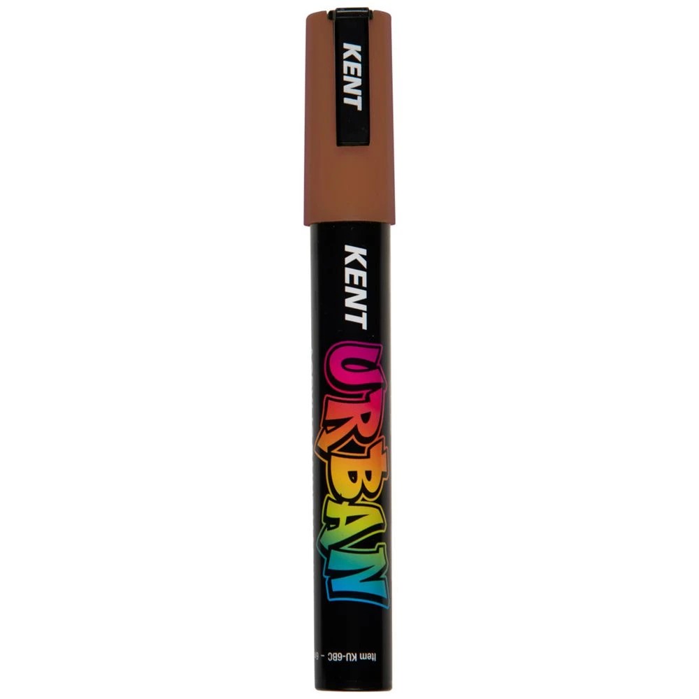 1 Kent Urban Acrylic Paint Marker 6mm Brown, 1 of 3