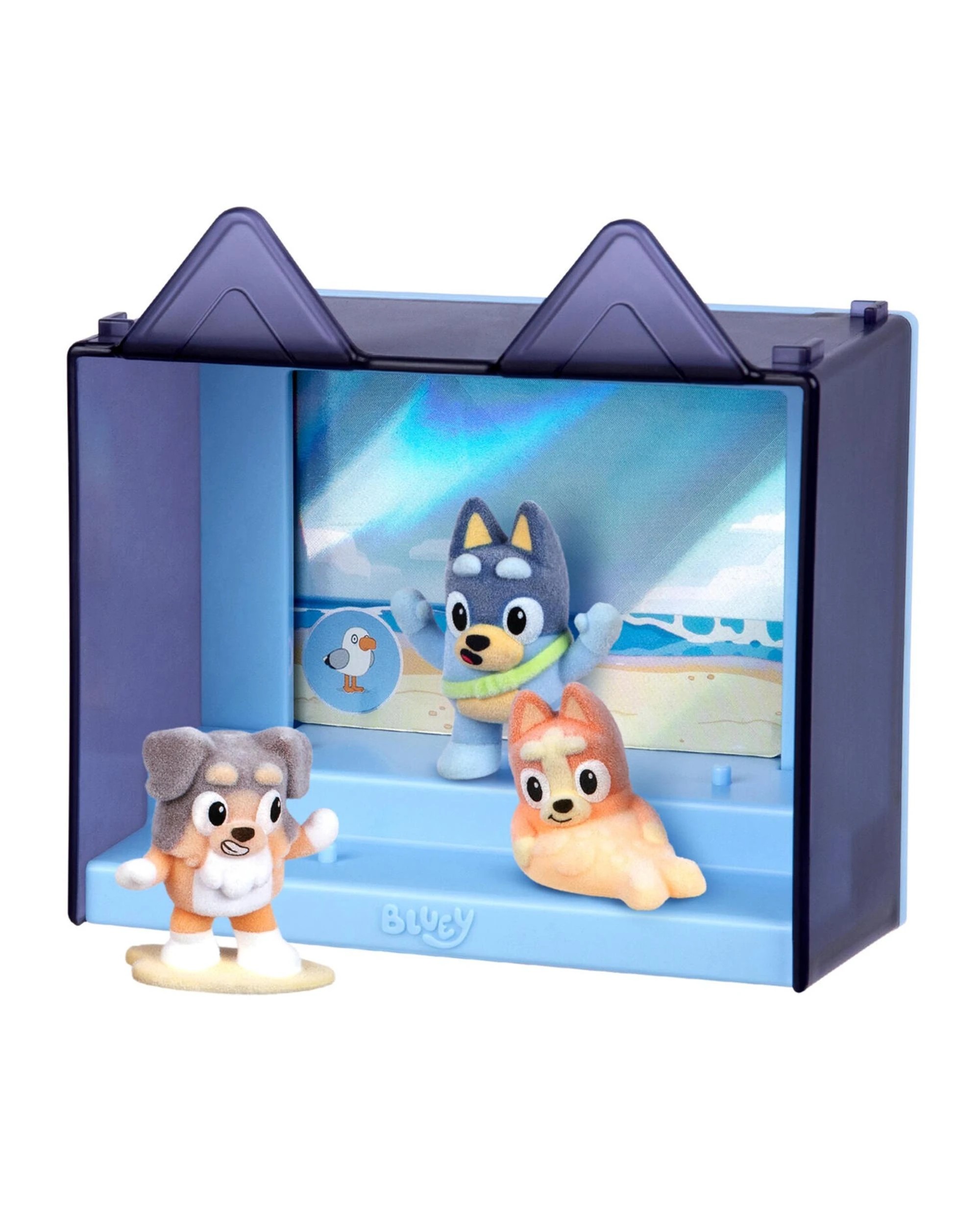 5 Bluey Fuzzies Series 1 The Beach Episode Pack, 5 of 7