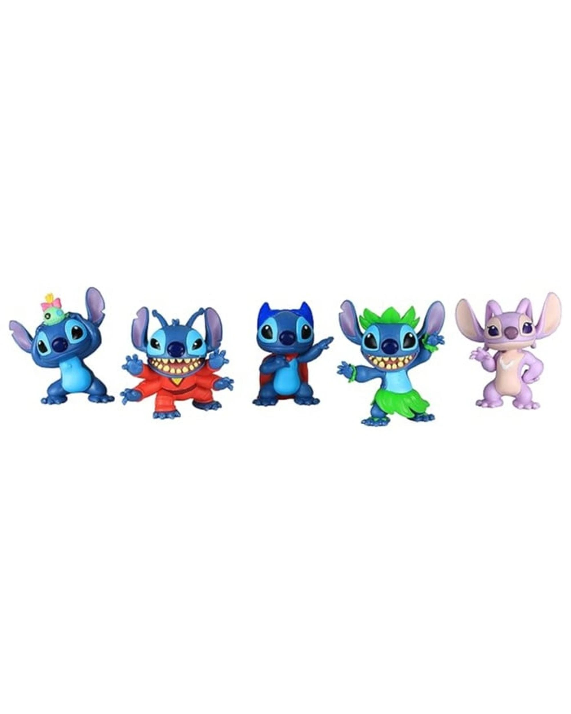 3 Disney Stitch Collectible Figure Set - 5 Pieces, 3 of 4