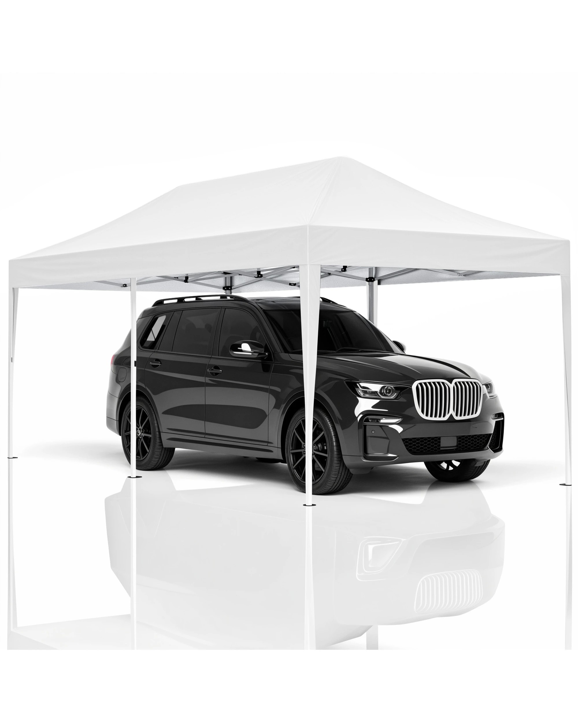 5 Advwin 3×6m Pop Up Canopy Tent with 6 Sidewalls - White, 5 of 7