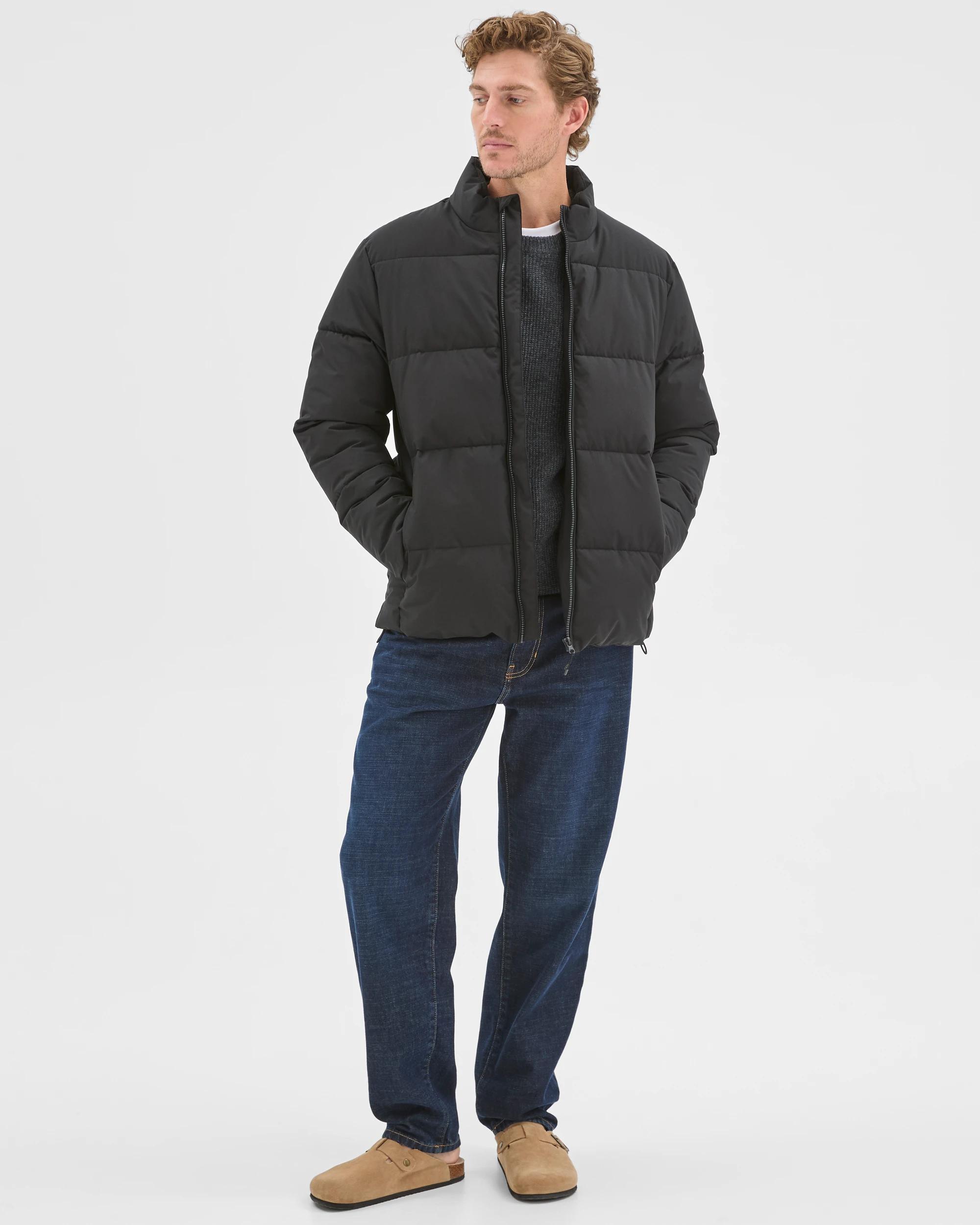 1 Target Man Puffer Jacket BLACK, 1 of 7