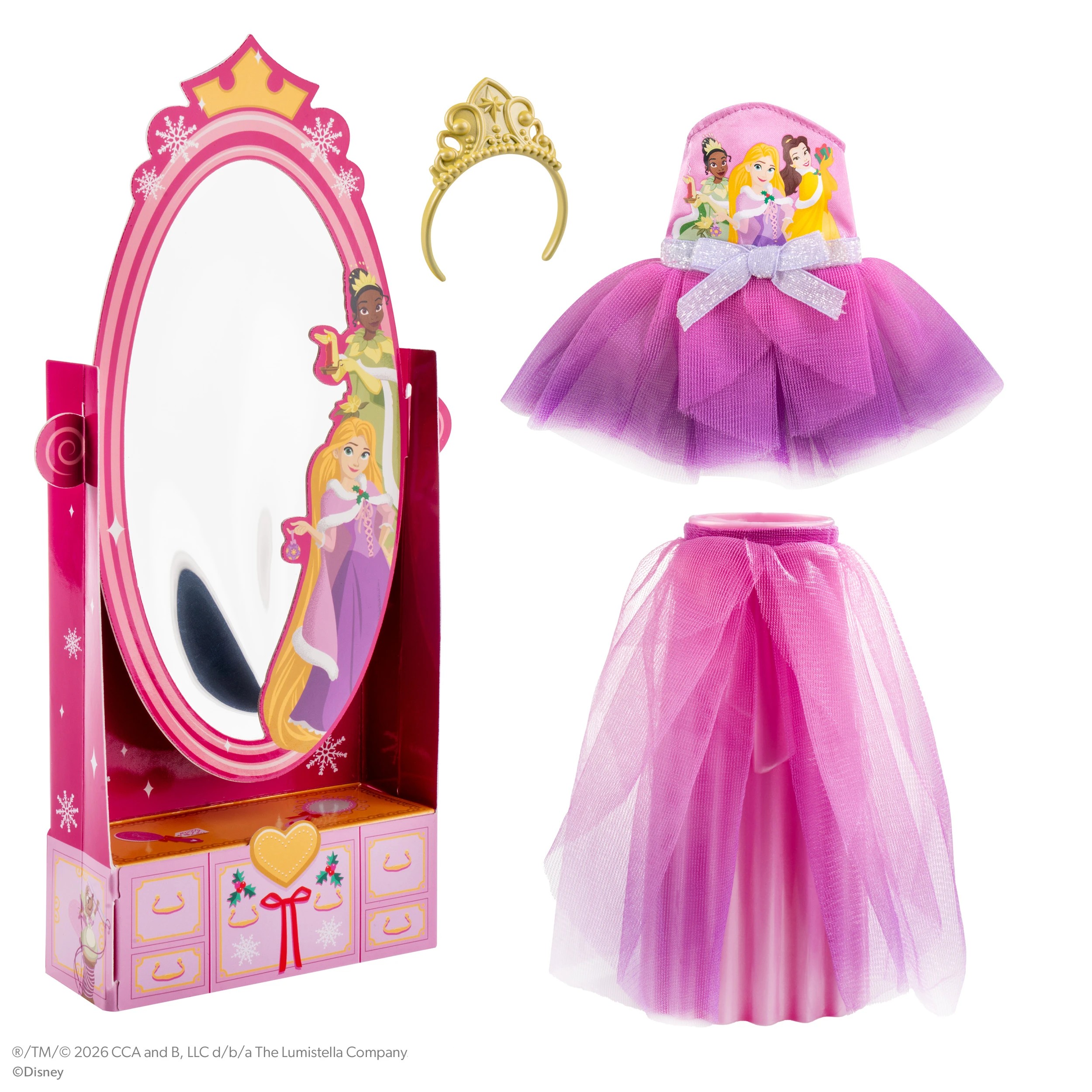 3 5 Piece Santaverse The Elf on the Shelf: Disney Princess Magifreez Get Ready Set, 3 of 3
