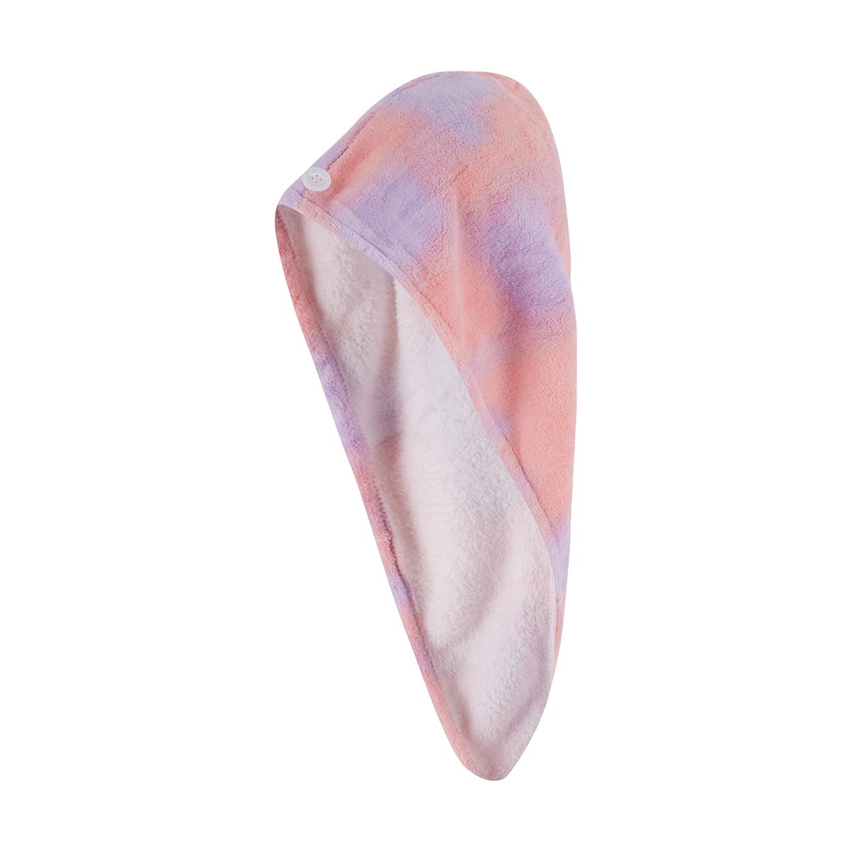 2 OXX Bodycare Hair Drying Turban - Lilac and Peach, 2 of 5