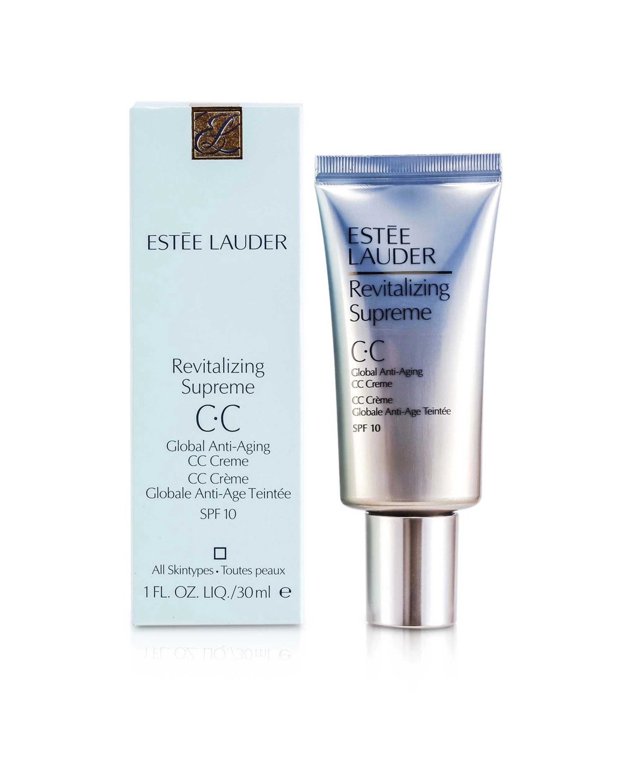 1 Estee Lauder Revitalizing Supreme Global Anti-Aging CC Creme SPF10  30ml/1oz, 1 of 2