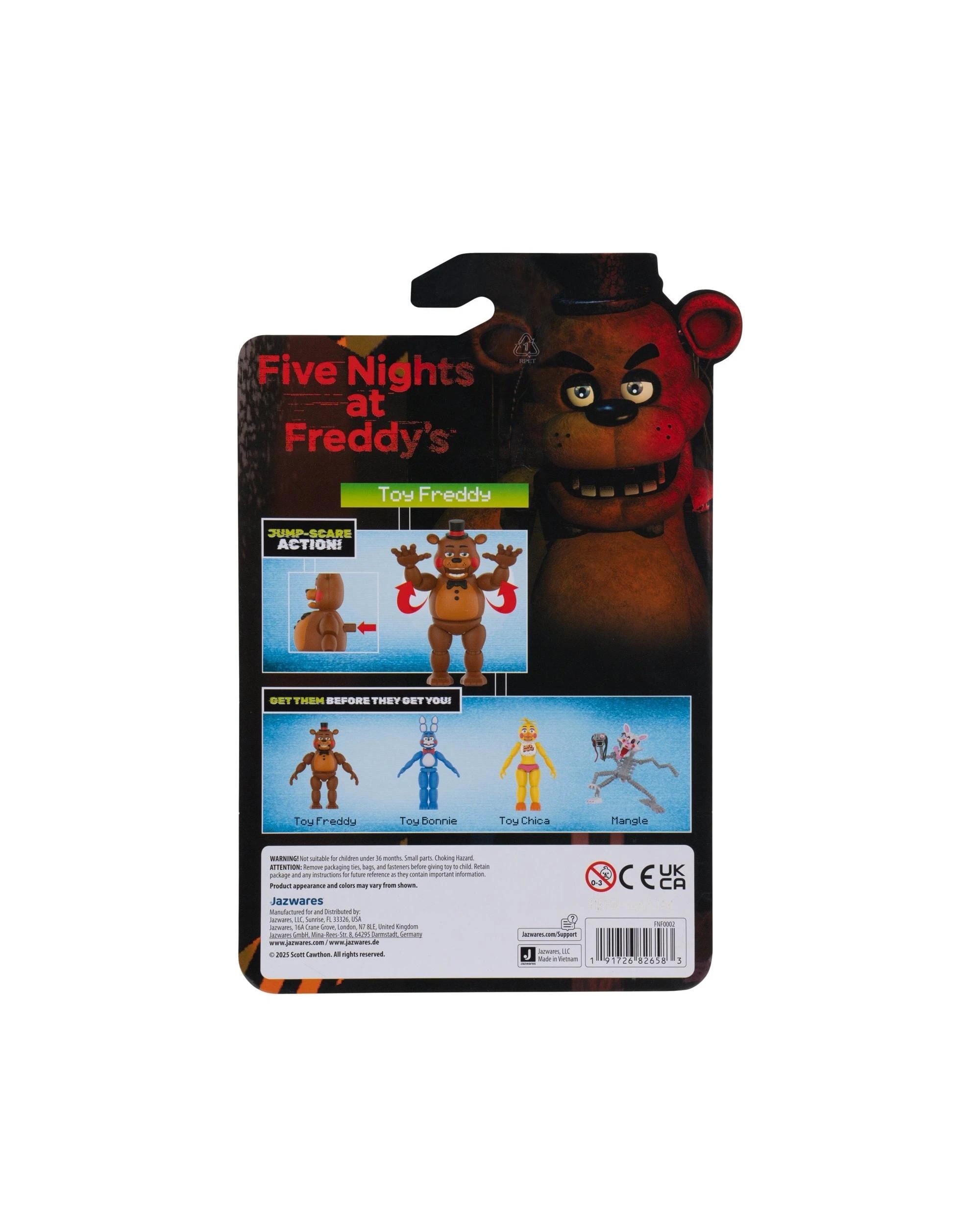 6 Five Nights at Freddy's Toy Freddy 5 inch Action Figure, 6 of 6