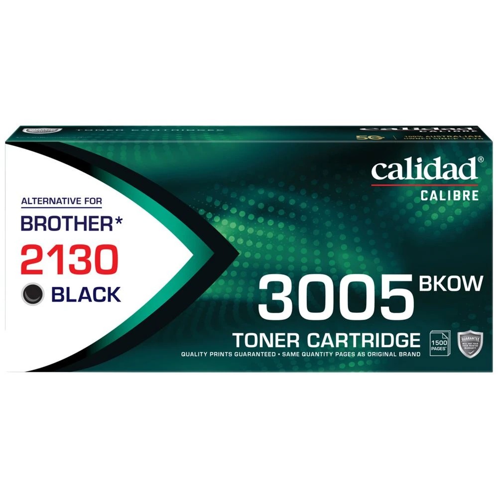 1 Calidad Brother TN2130 Toner Cartridge Black, 1 of 7