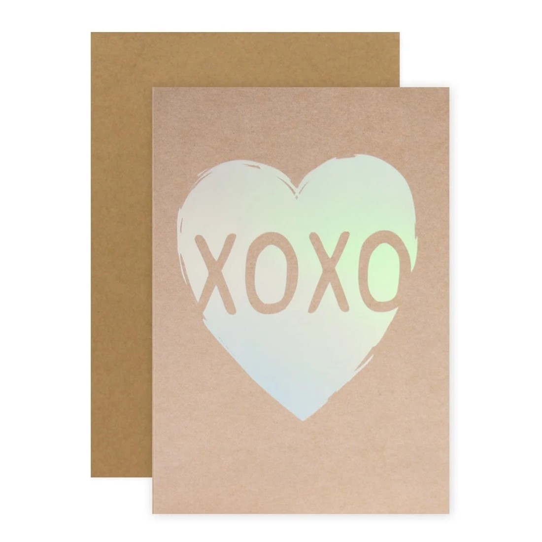 1 Hallmark Greeting Card - XOXO Heart, 1 of 2
