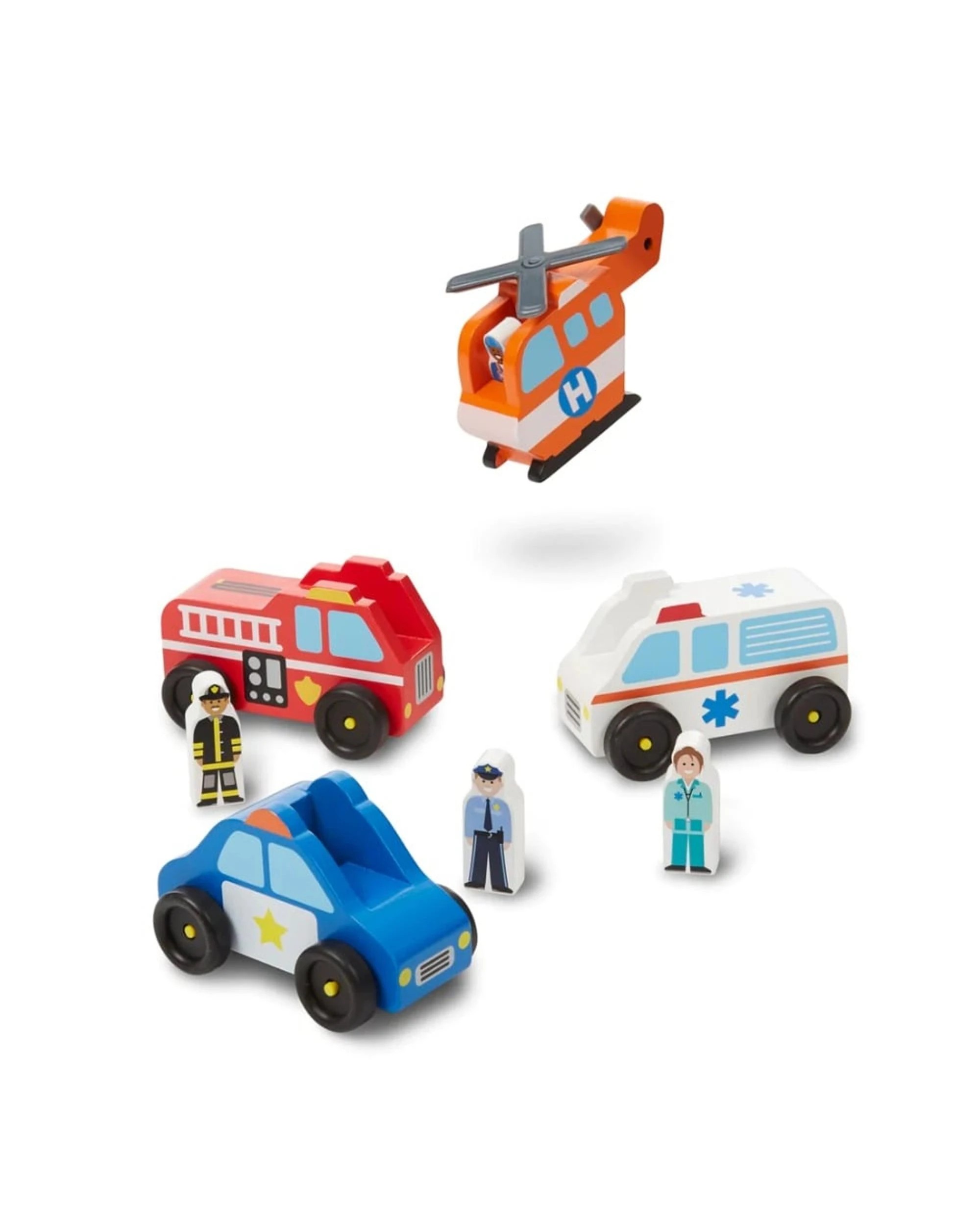 2 Melissa and Doug Emergency Vehicle Set, 2 of 4