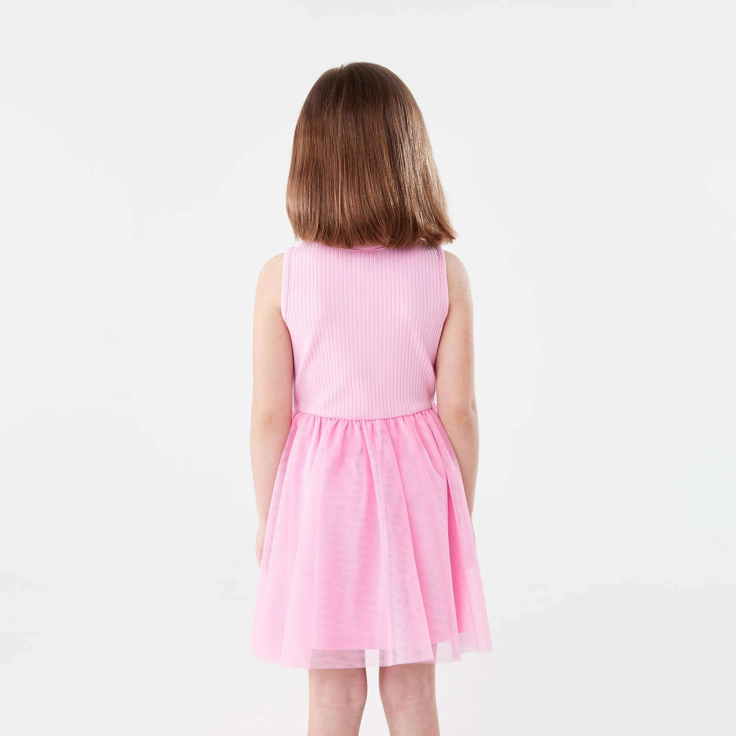 2 Sleeveless Tulle Dress PRISMATIC PINK, 2 of 7
