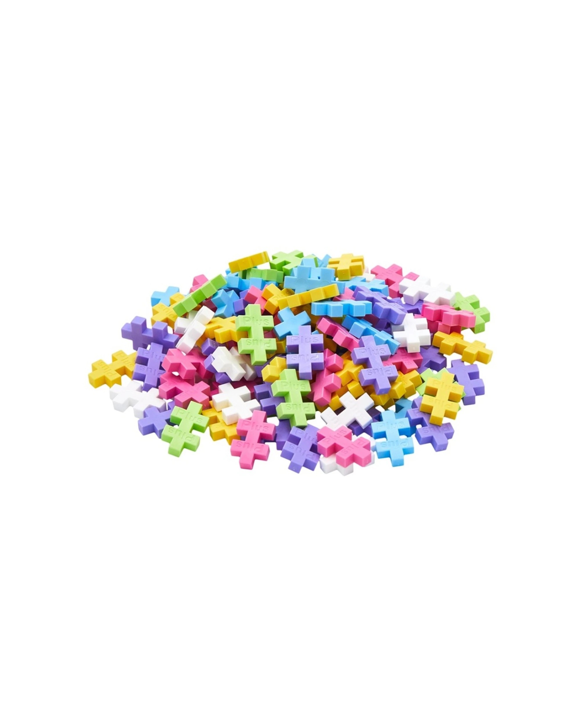 3 Plus-Plus 100pc Pastel Mix Kids Child Educational 3D Puzzle Building Toy, 3 of 3