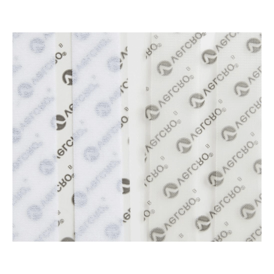 3 VELCRO Brand Thin Hook and Loop Strips Clear 19 x 89mm 4 Sets, 3 of 3