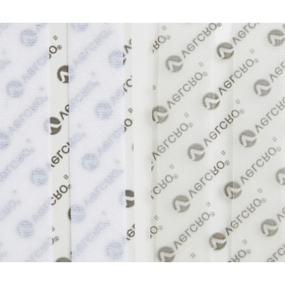 3 VELCRO Brand Thin Hook and Loop Strips Clear 19 x 89mm 4 Sets, 3 of 3