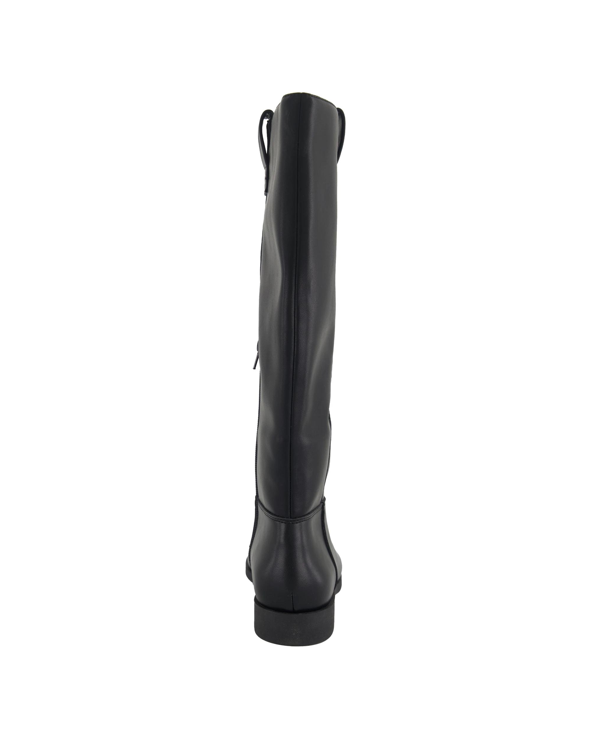 3 Flat Riding Boots Black, 3 of 4