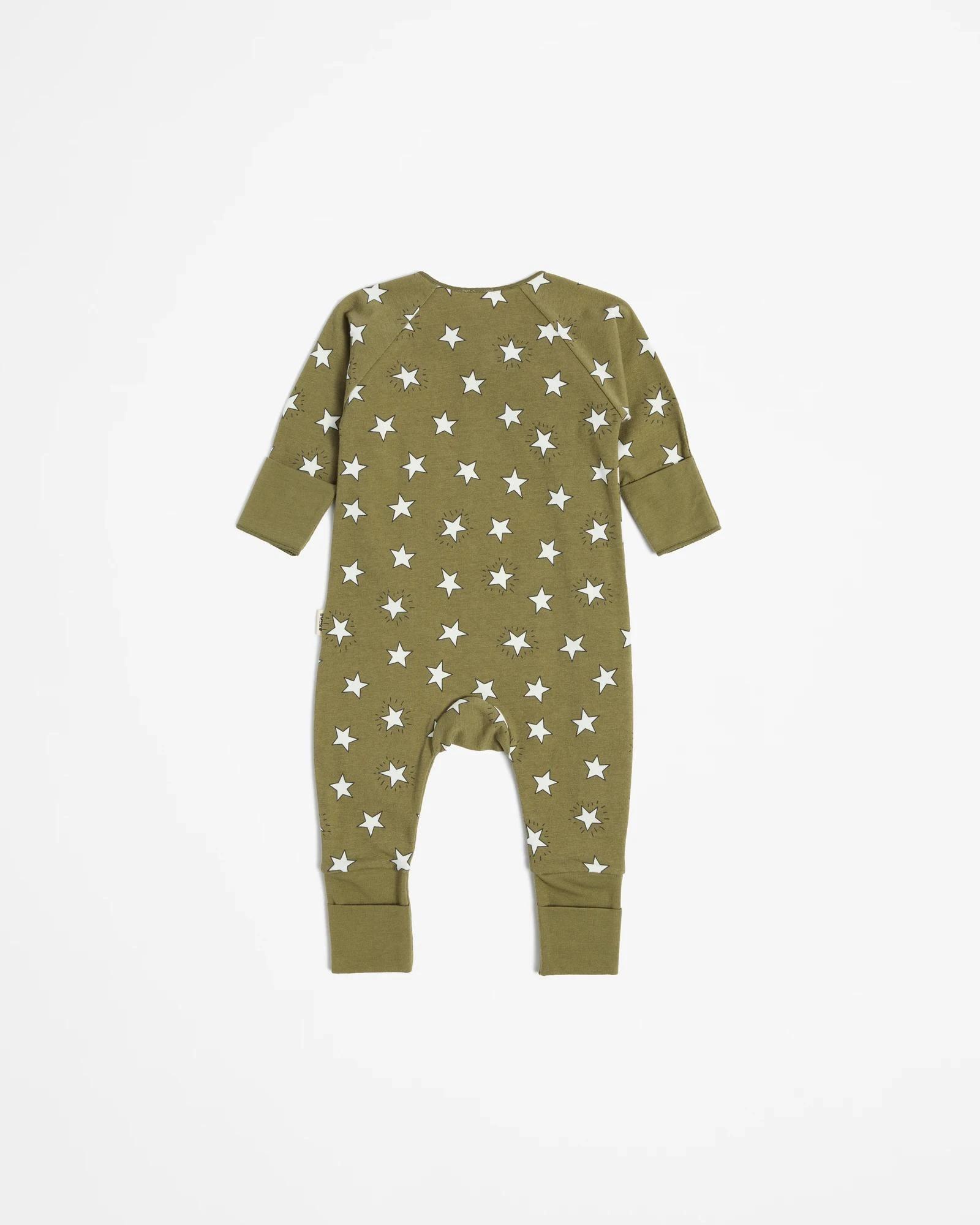 3 Bonds Baby Newbies Cozysuit Coverall SUPER STAR, 3 of 4