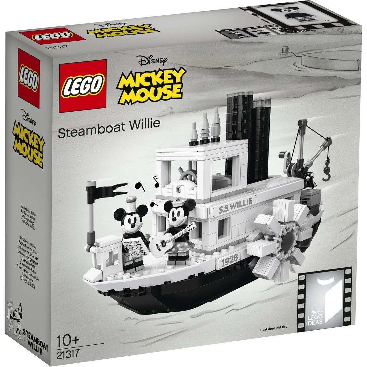 1 LEGO Ideas Steamboat Willie 21317, 1 of 7