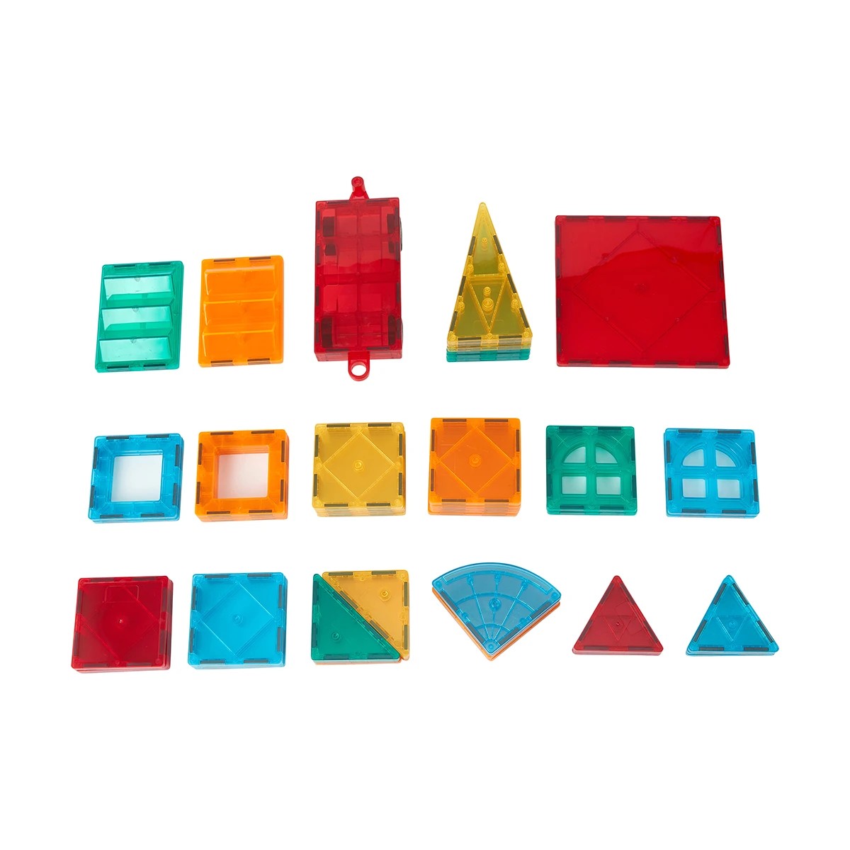 8 50 Piece Magnetic Tiles Castle Set, 8 of 10