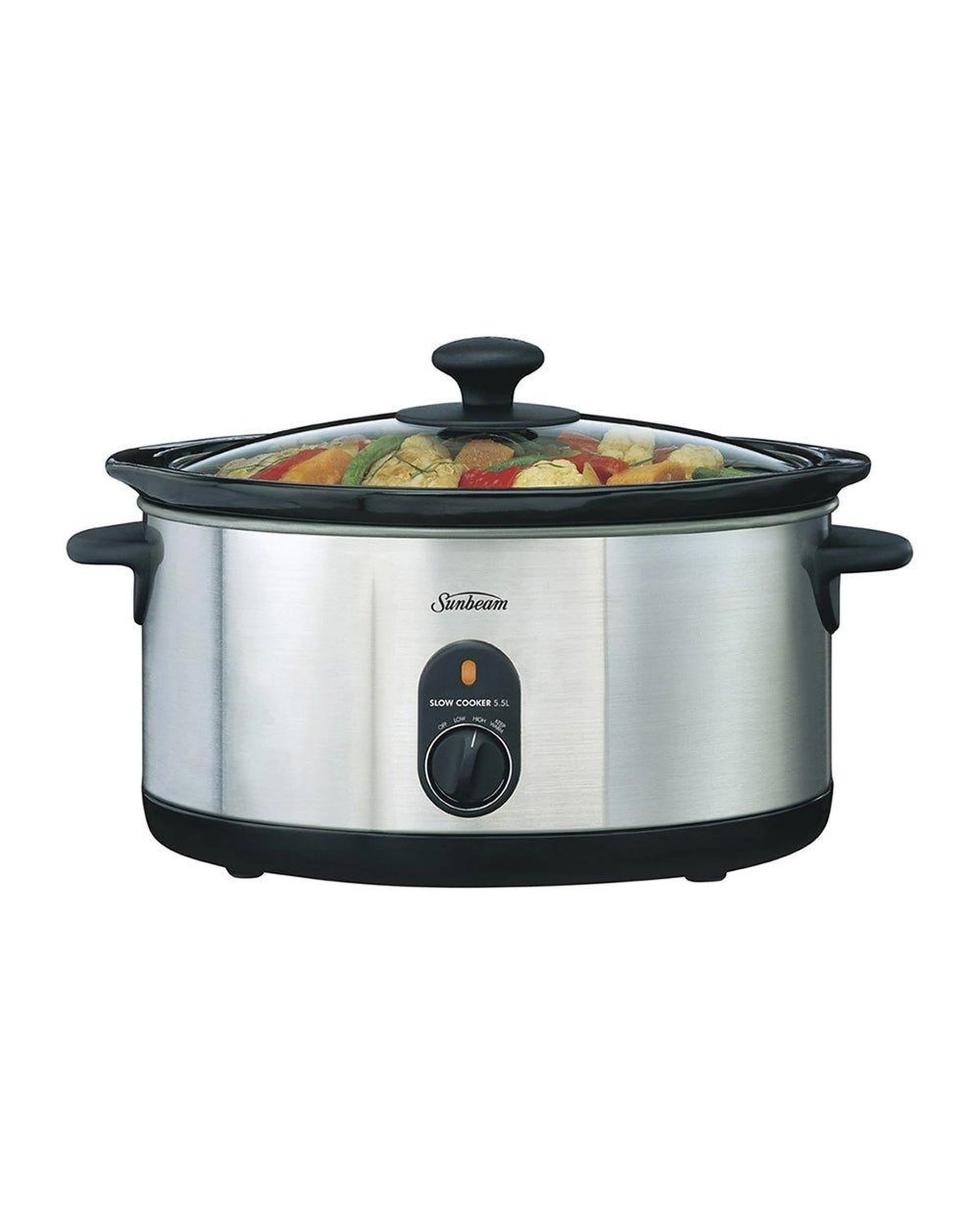2 Sunbeam Slow Cooker - Silver, 2 of 10