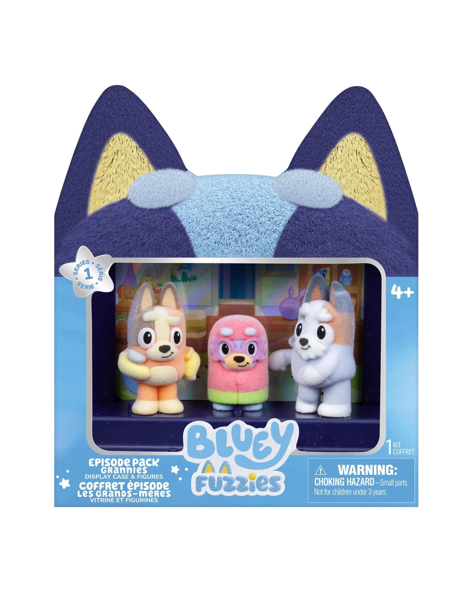 3 Bluey Fuzzies Series 1 Grannies Episode Pack, 3 of 7