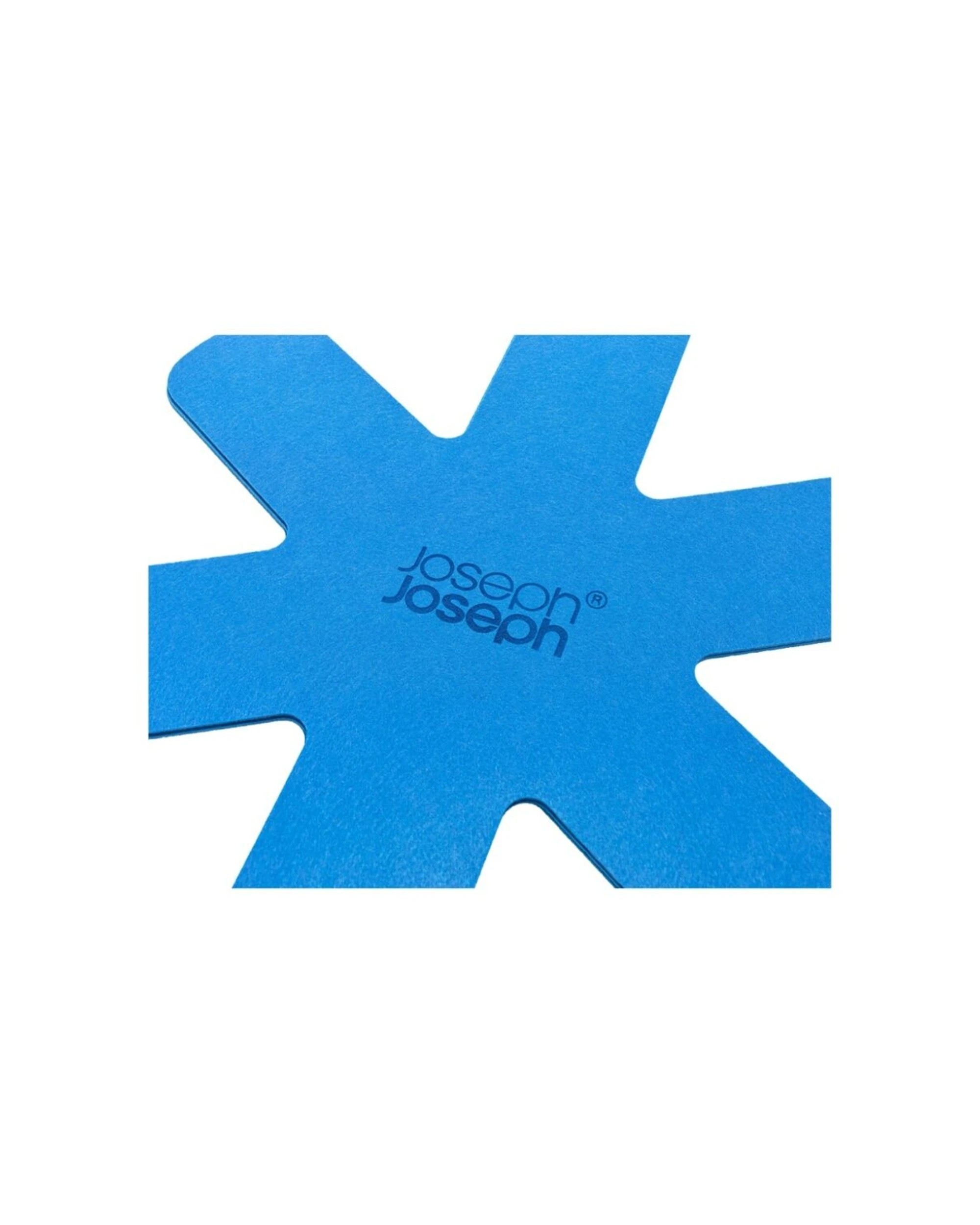 5 Joseph Joseph 3pc Space Flexible Felt Pan Protector Set Protects Pans - Blue, 5 of 7