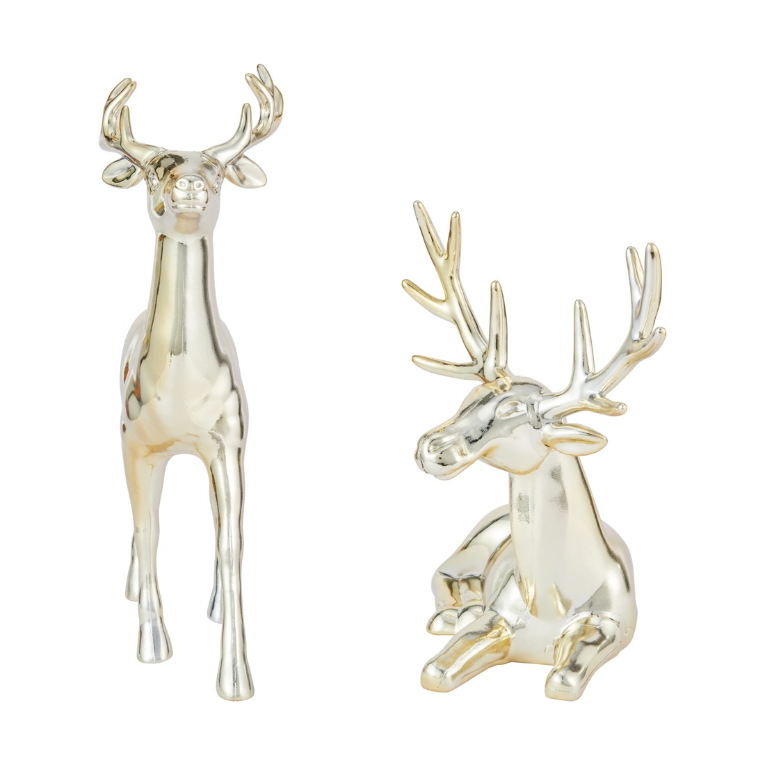 2 Gold Look Reindeer - Assorted, 2 of 5