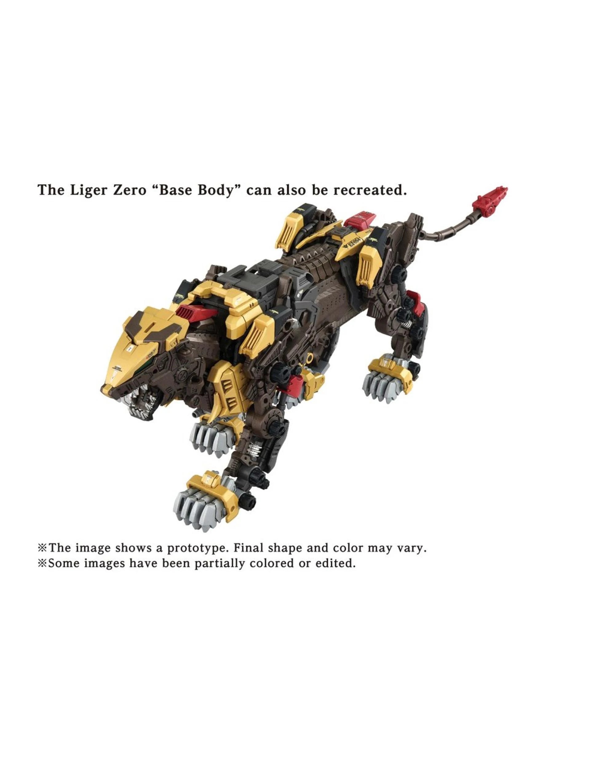4 Takara Tomy T-Spark Zoids Advanced Zi Series AZ-02EX2 Liger Zero Empire Version 1/72 Scale Model Kit, 4 of 9