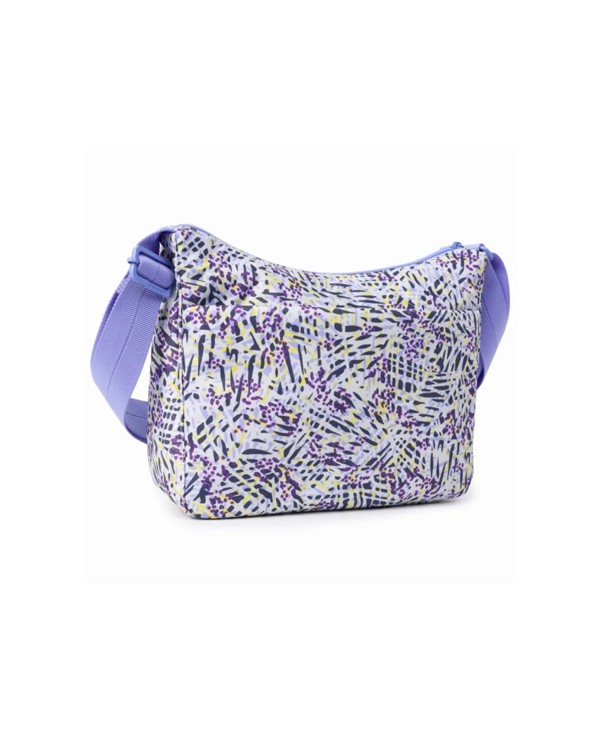 4 Hedgren Harpers Womens Small Crossbody Bag with RFID Lightweight Jungle Print - Purple, 4 of 7