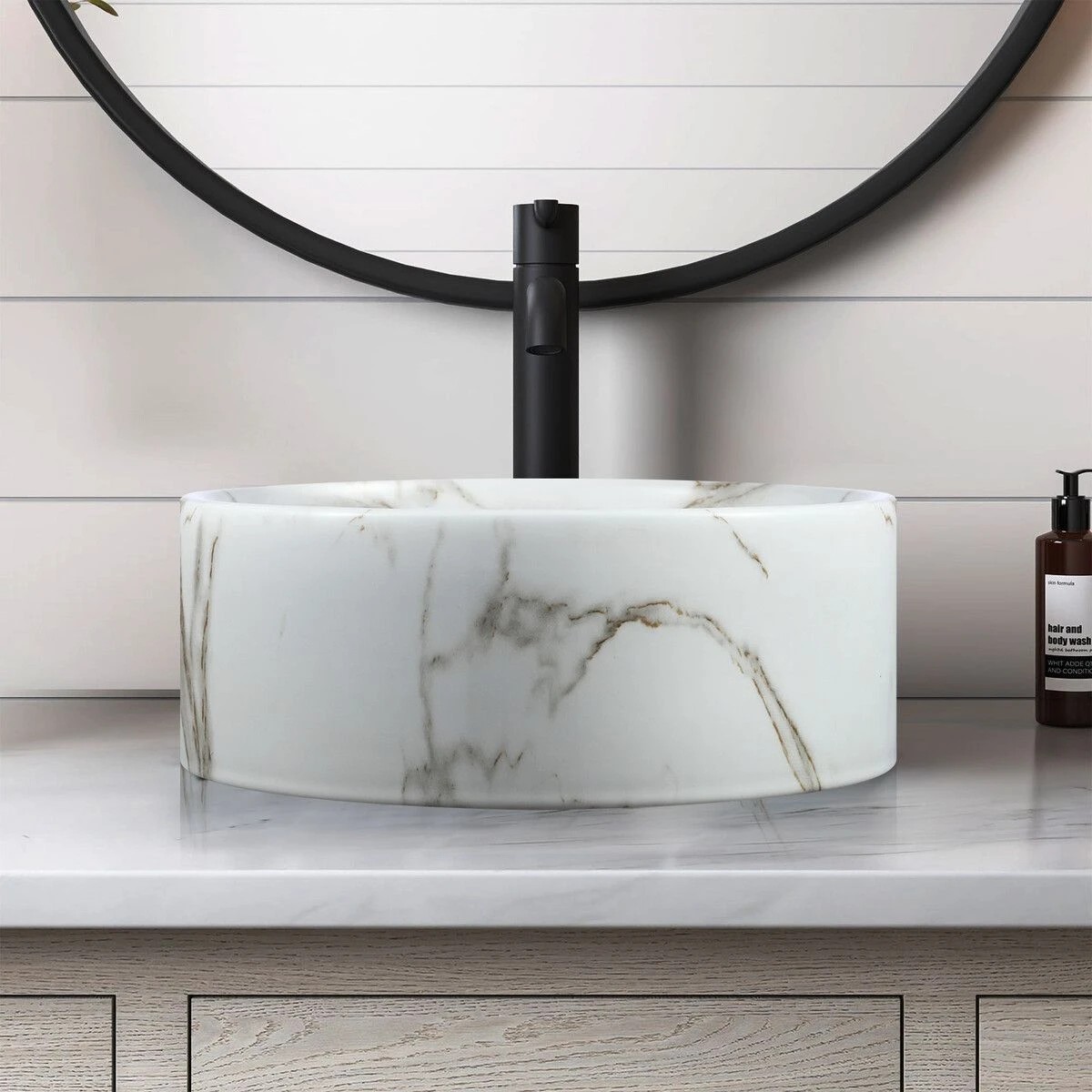 2 LUXSUITE Modern Bathroom Sink Basin, 2 of 5
