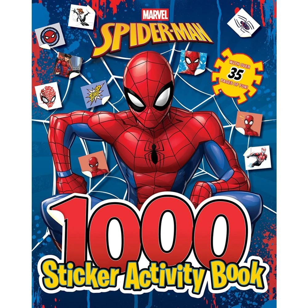 1 Scholastic 1000 Sticker Activity Book Spiderman, 1 of 4