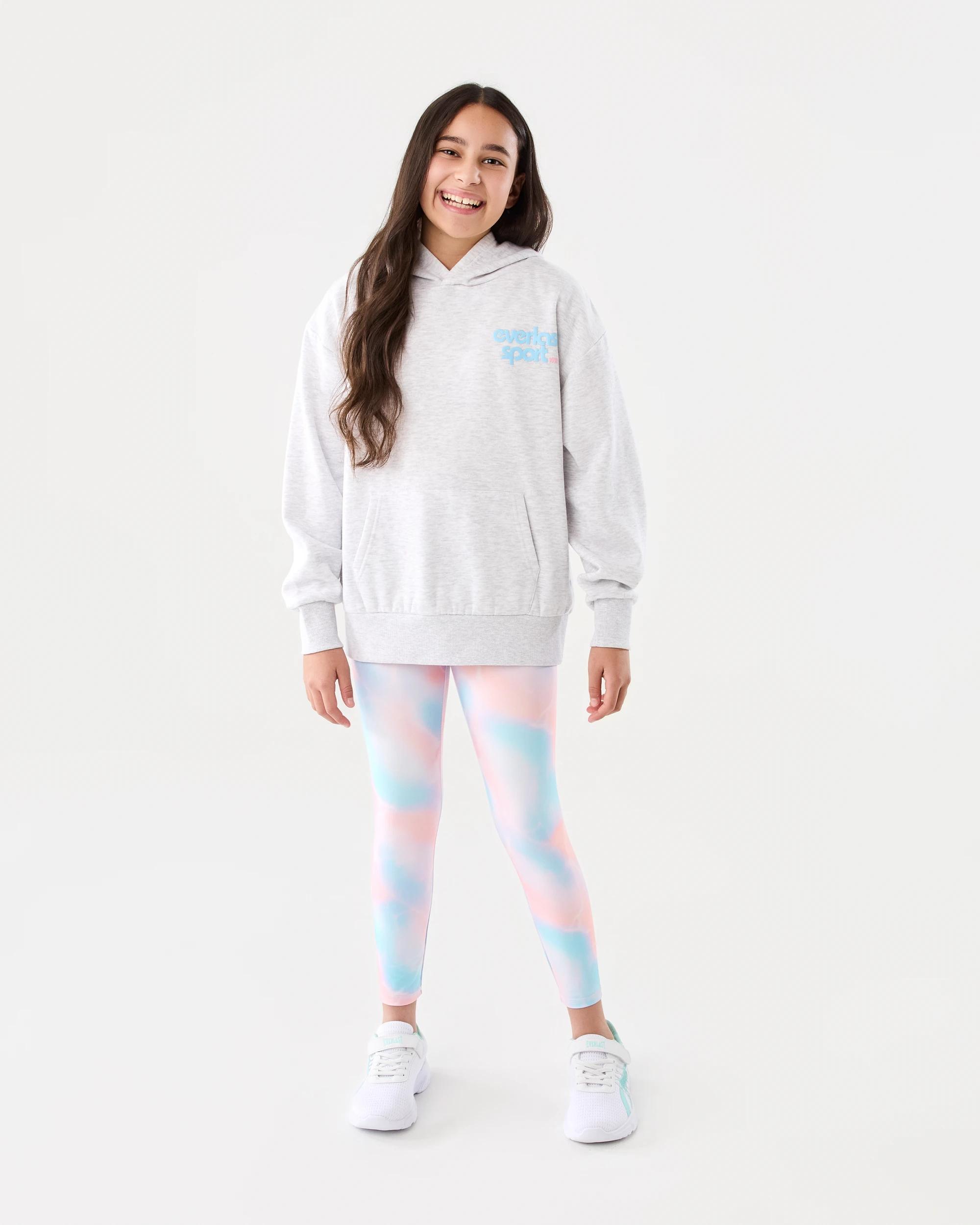 5 Everlast Kids 7/8 Leggings Aqua Dream, 5 of 6