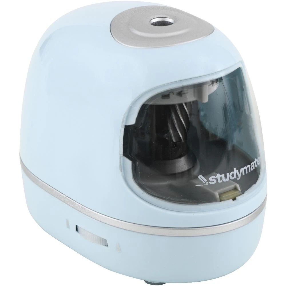 2 Studymate Electric Pencil Sharpener Blue, 2 of 4