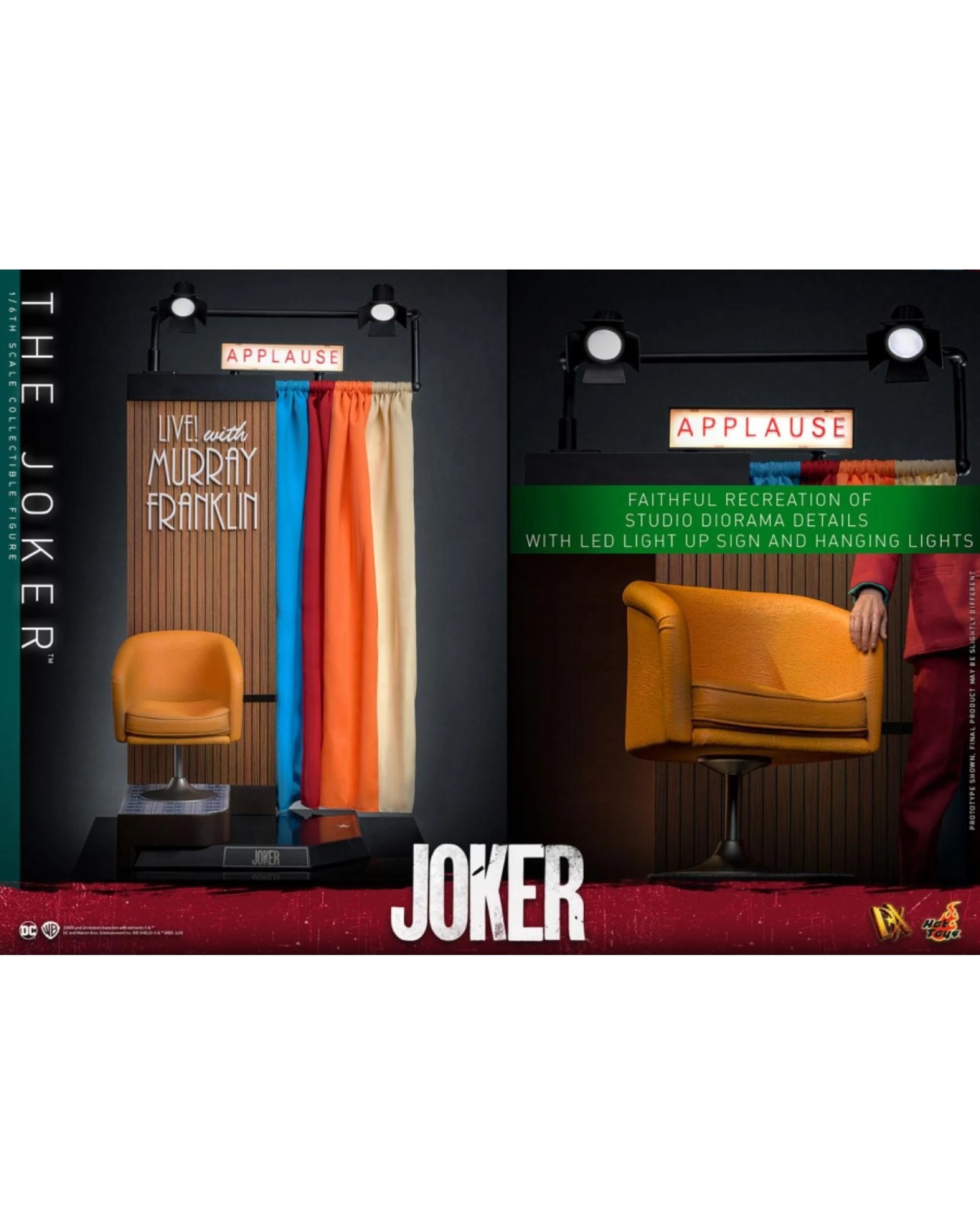 9 Hot Toys Joker The Joker 1:6 Scale Collectable Action Figure, 9 of 10